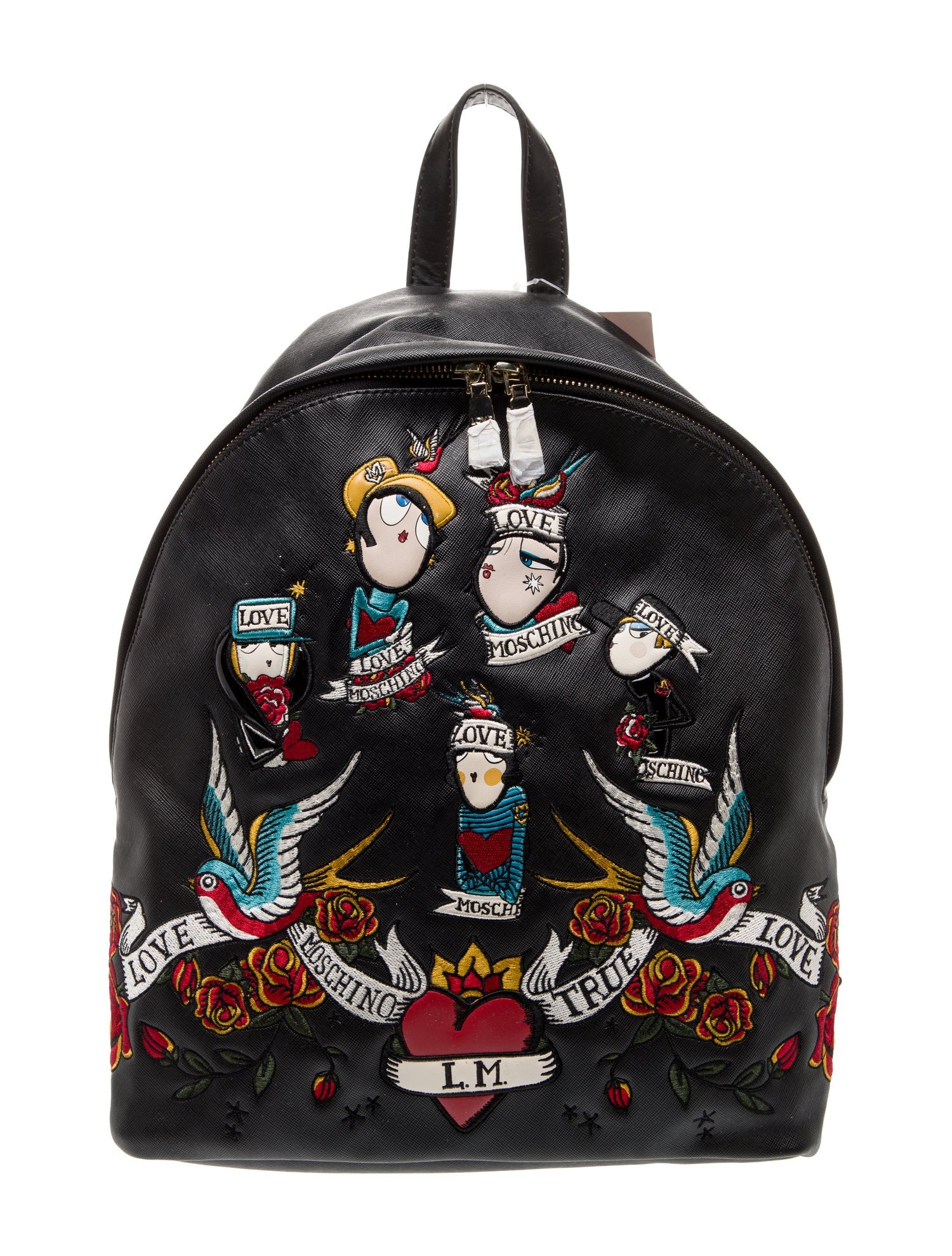 Love Moschino Saffiano Leather Backpack