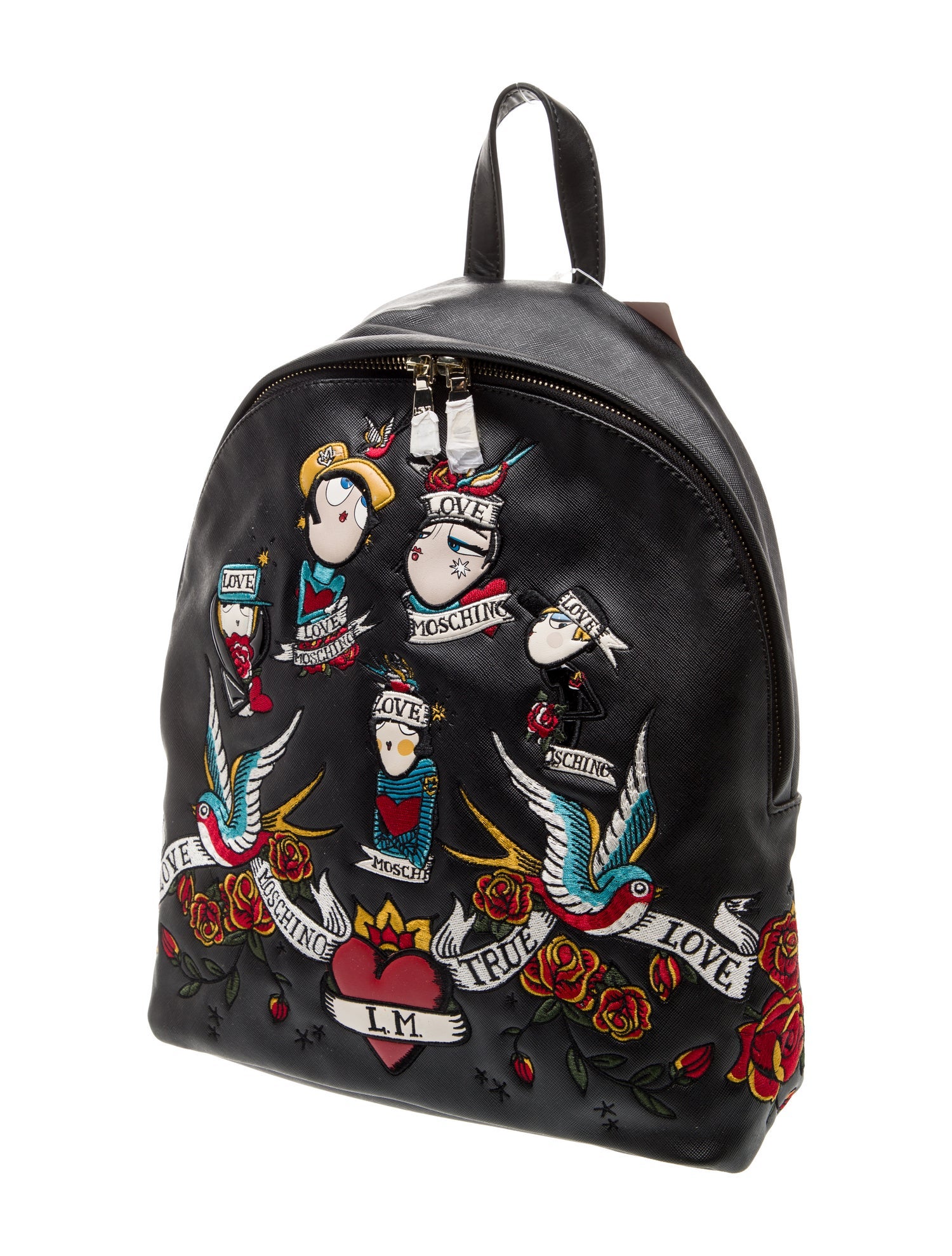 Love Moschino Saffiano Leather Backpack