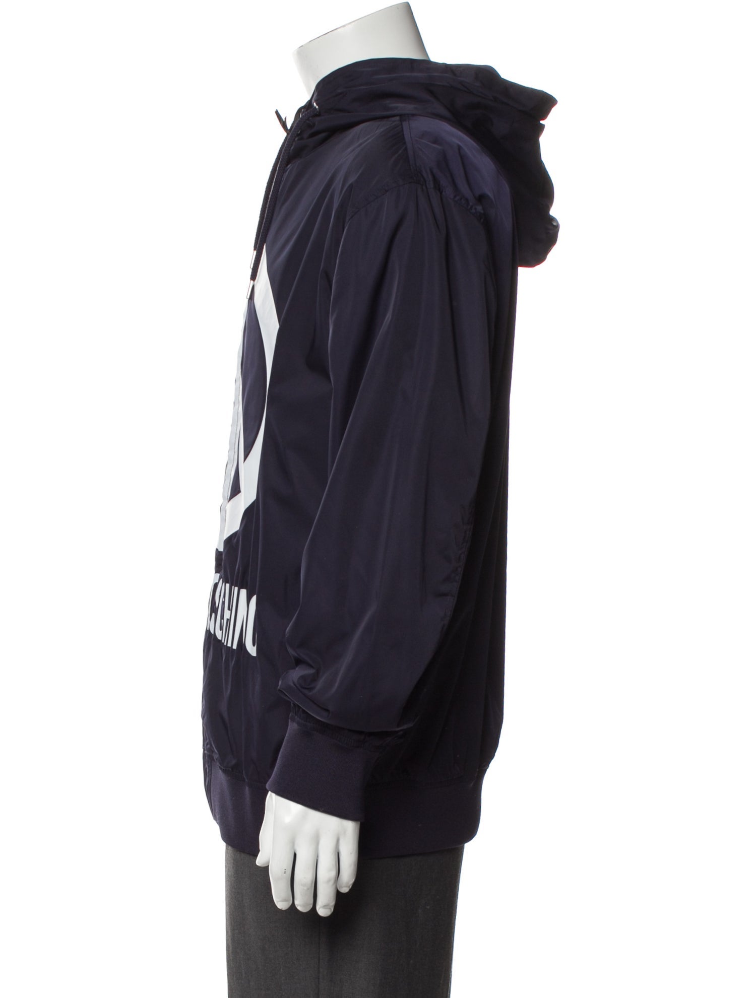 Love Moschino Graphic Print Windbreaker