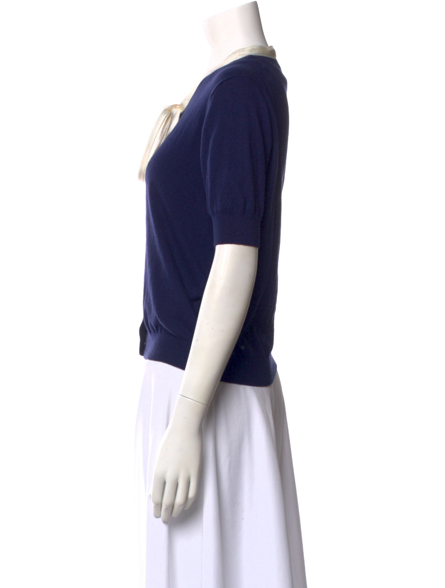 Love Moschino Tie Neck Sweater