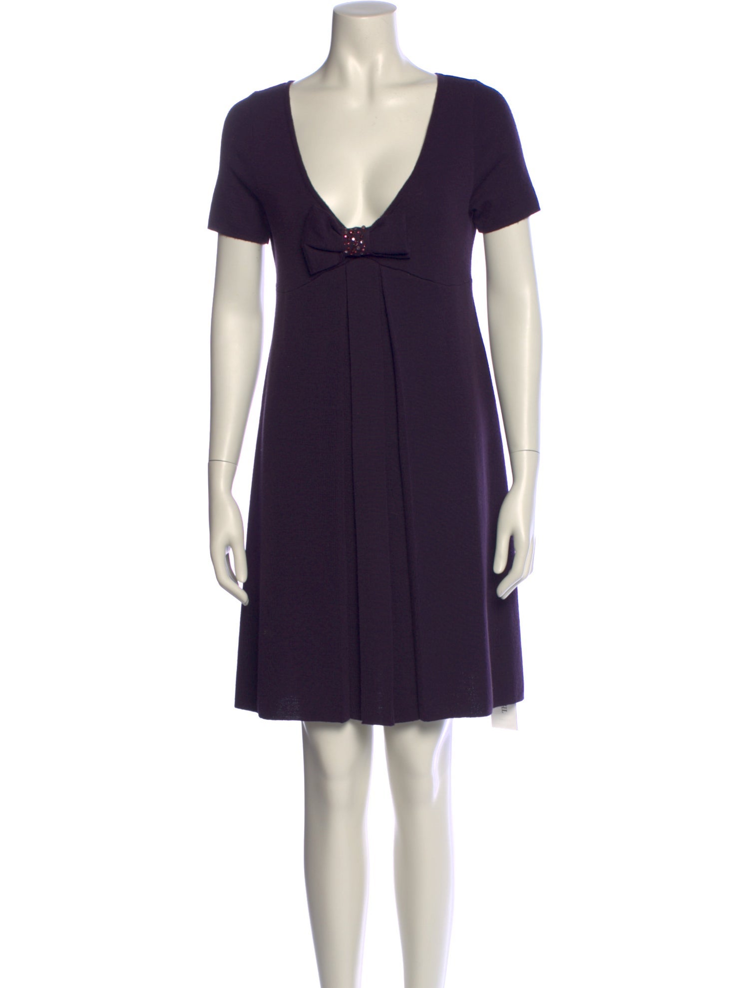 Love Moschino V-Neck Mini Dress