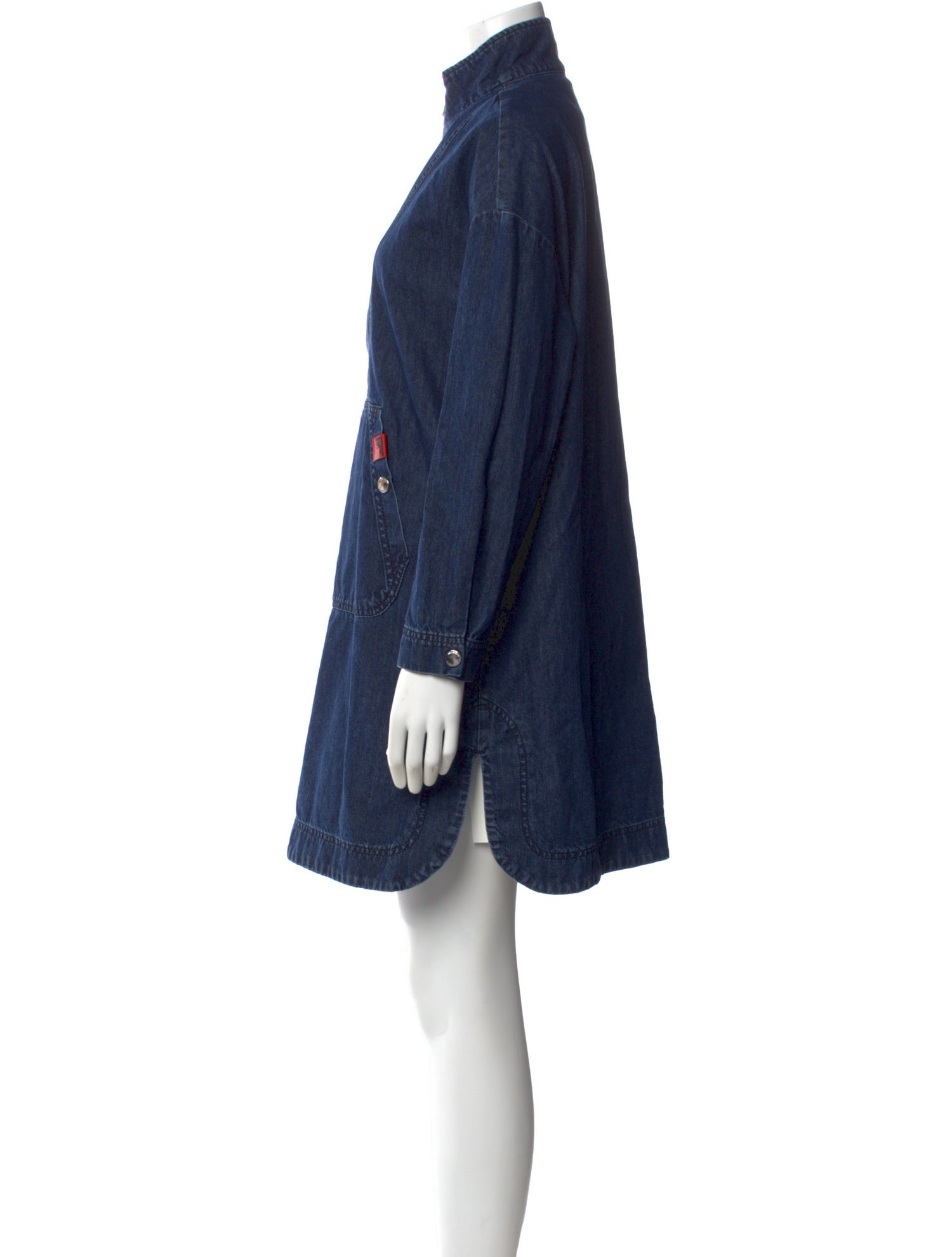 Love Moschino Mock Neck Mini Dress