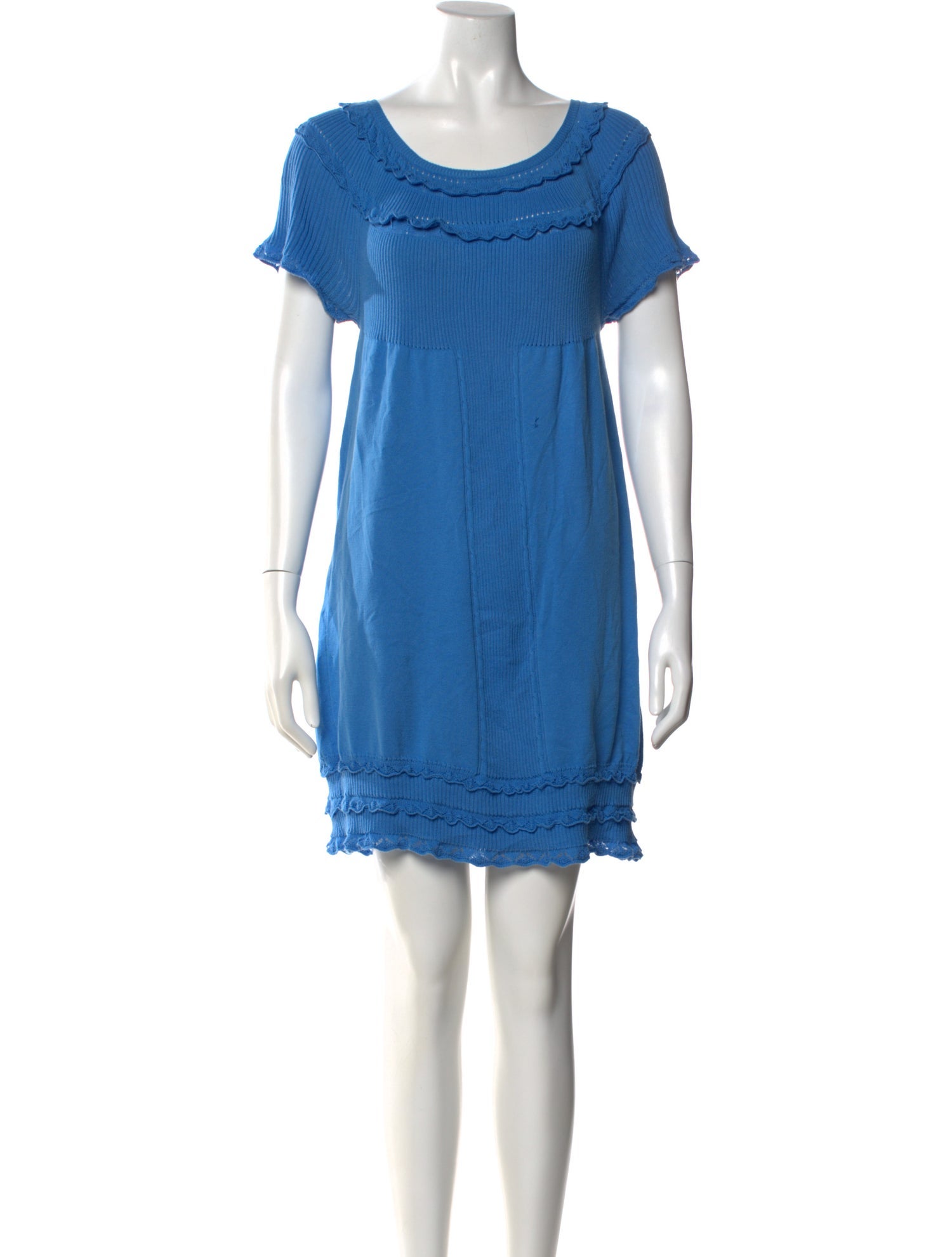 Love Moschino Scoop Neck Mini Dress