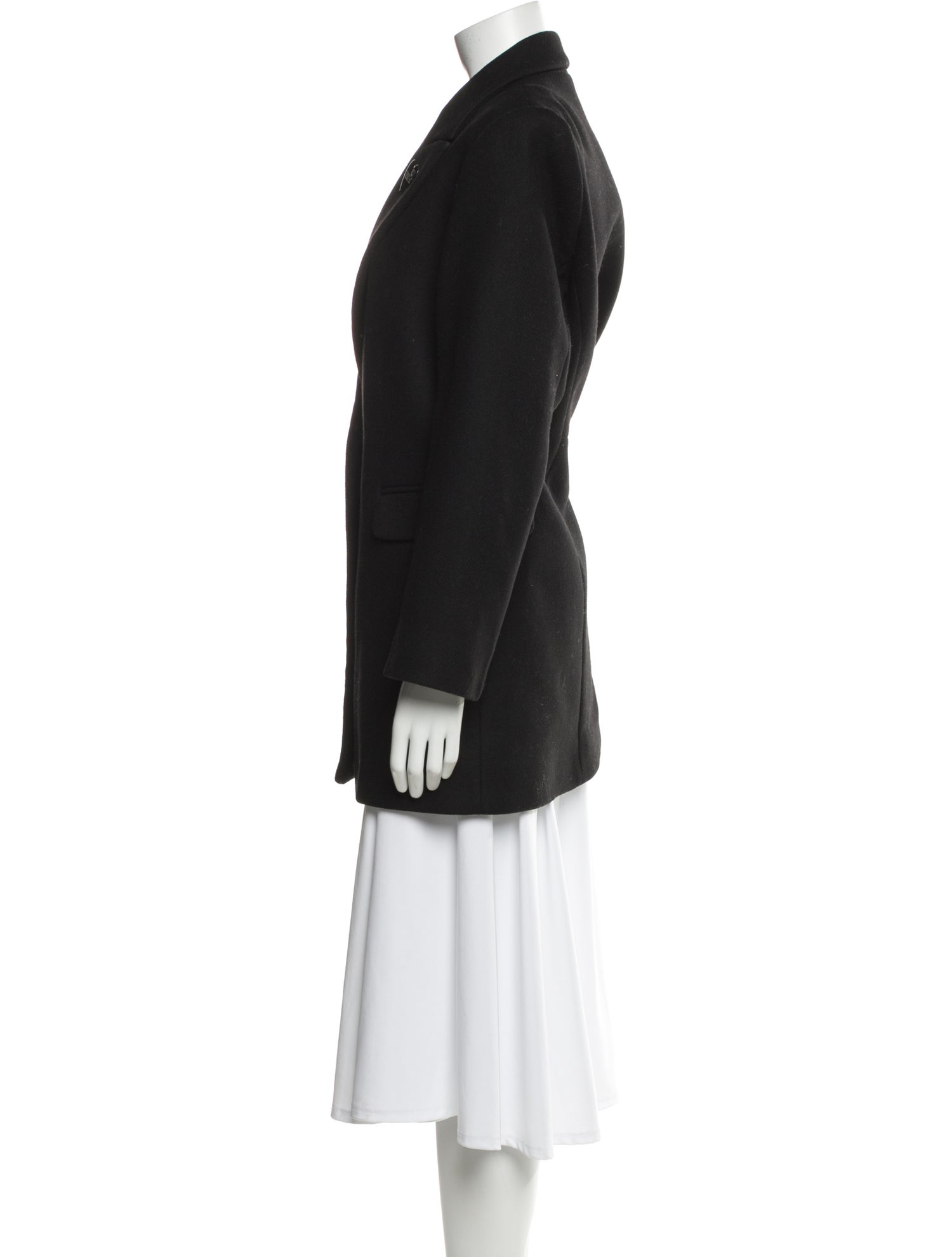 Love Moschino Virgin Wool Peacoat