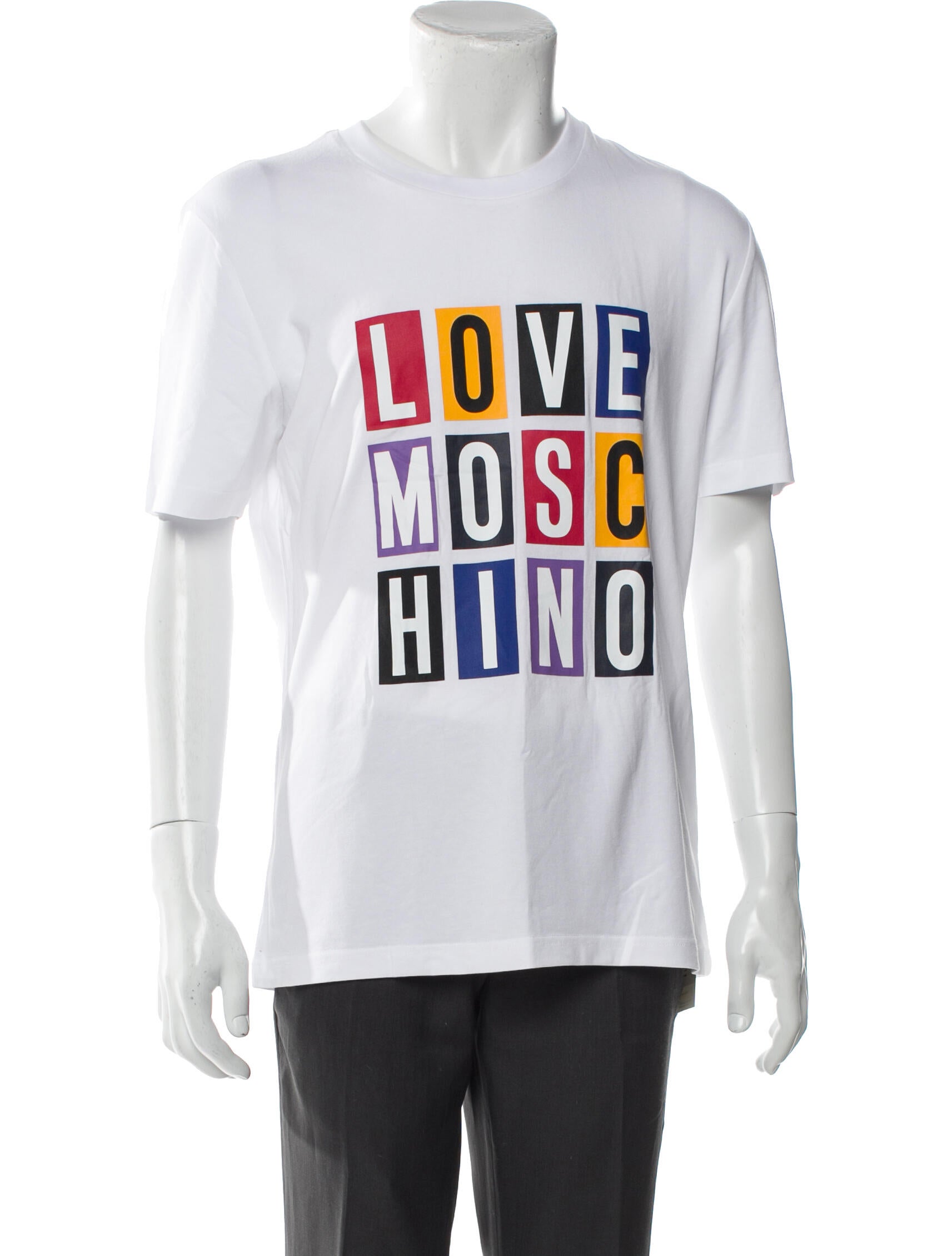 Love Moschino Graphic Print Crew Neck T-Shirt w/ Tags
