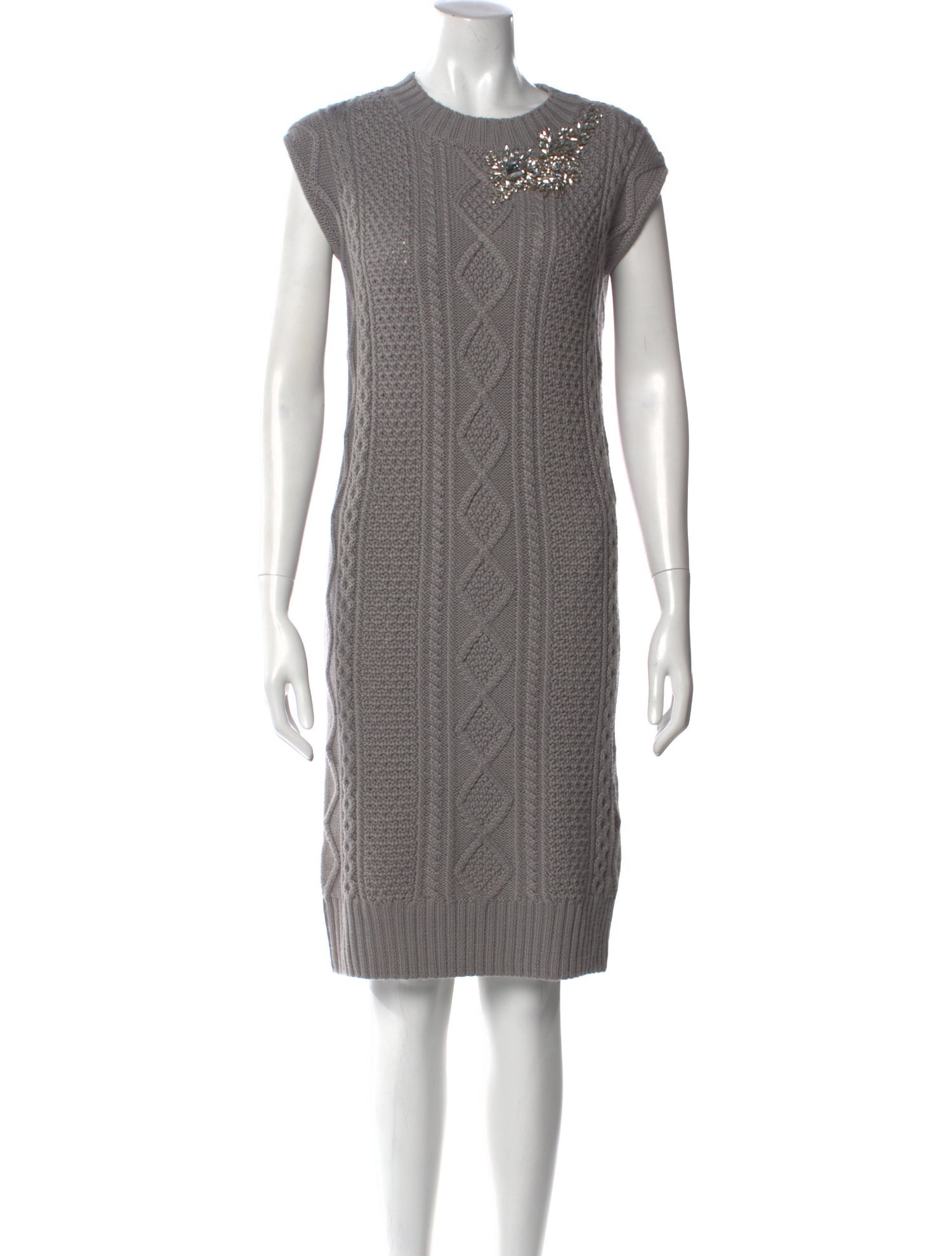 Love Moschino Crew Neck Knee-Length Dress