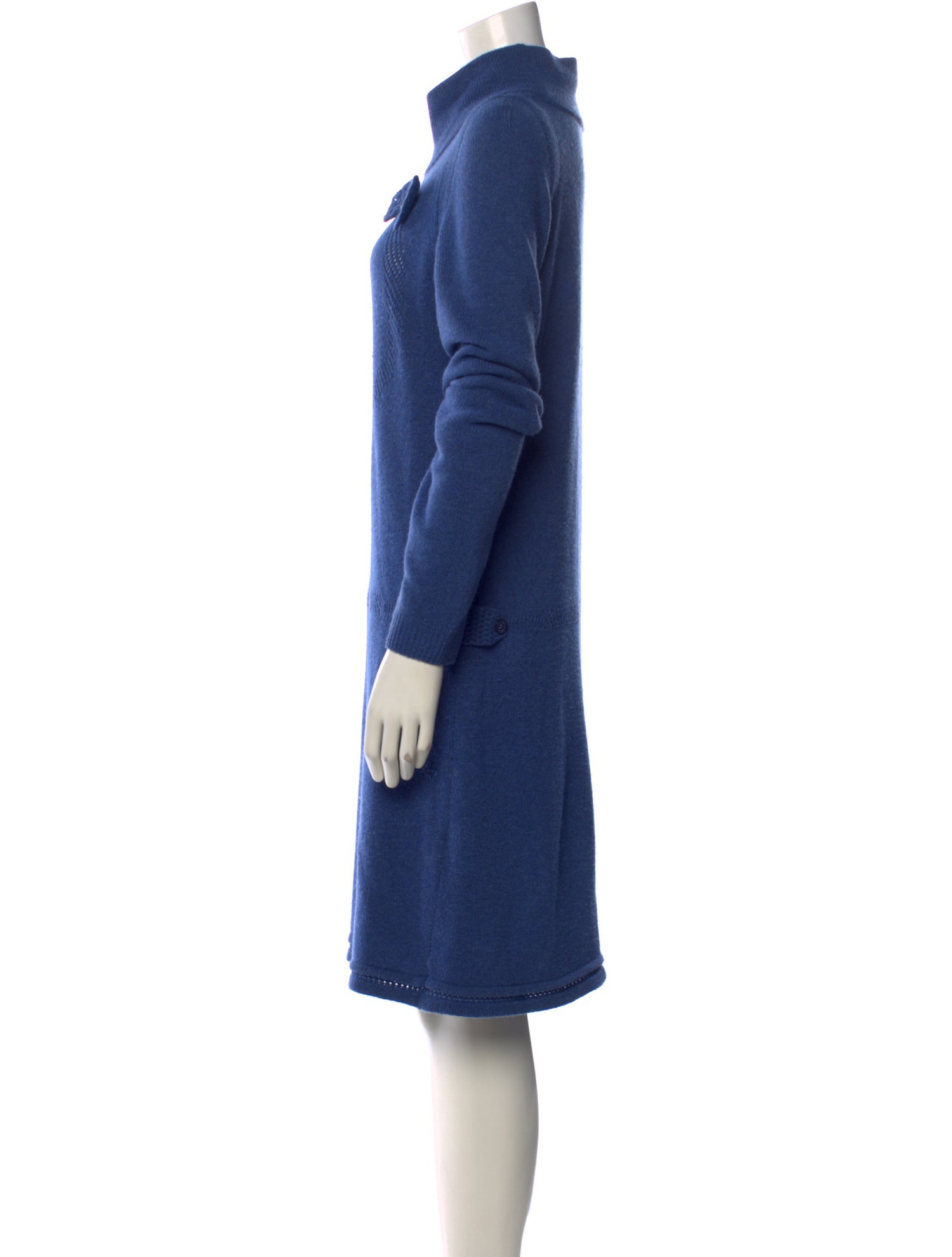 Love Moschino Virgin Wool Knee-Length Dress