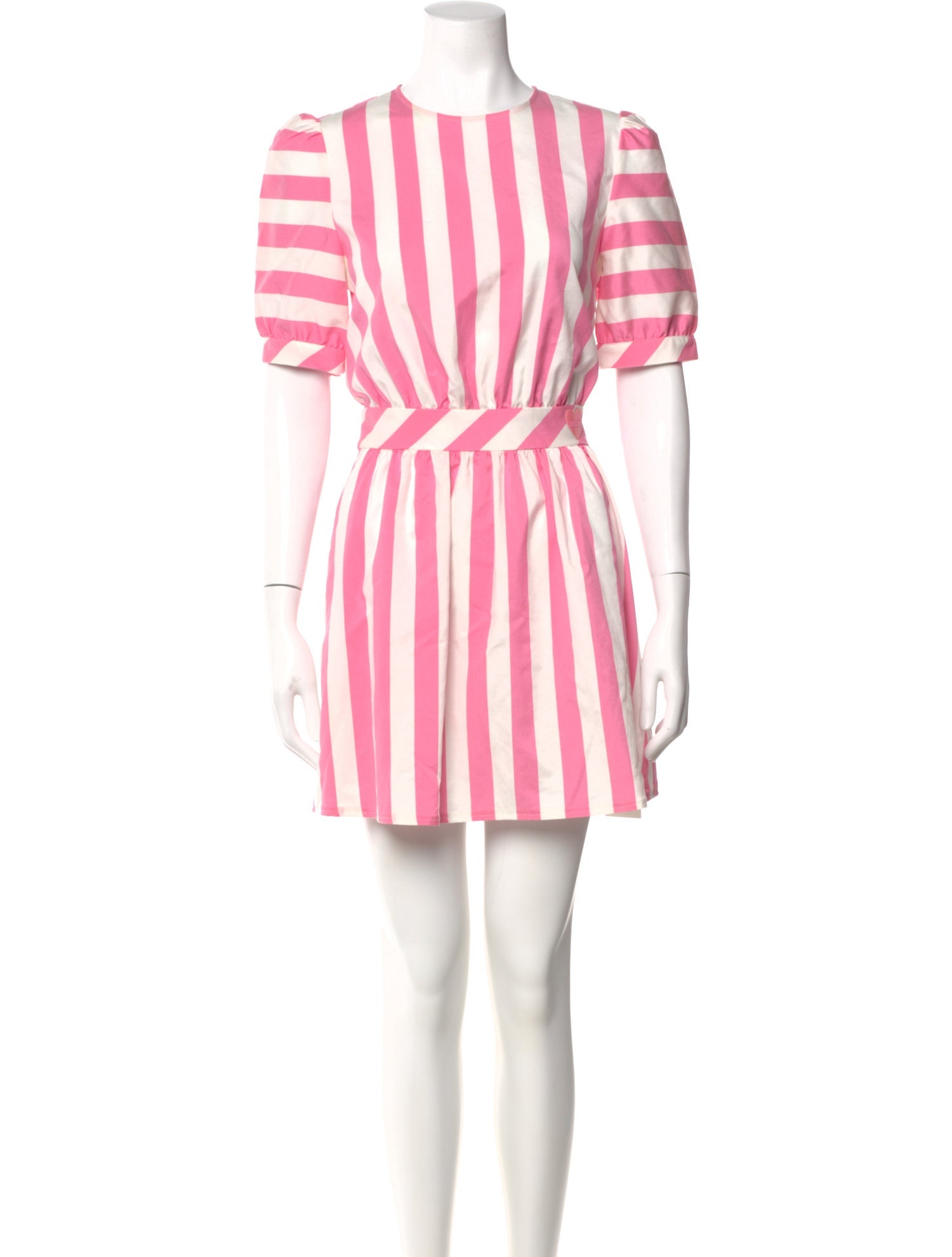 Love Moschino Striped Mini Dress