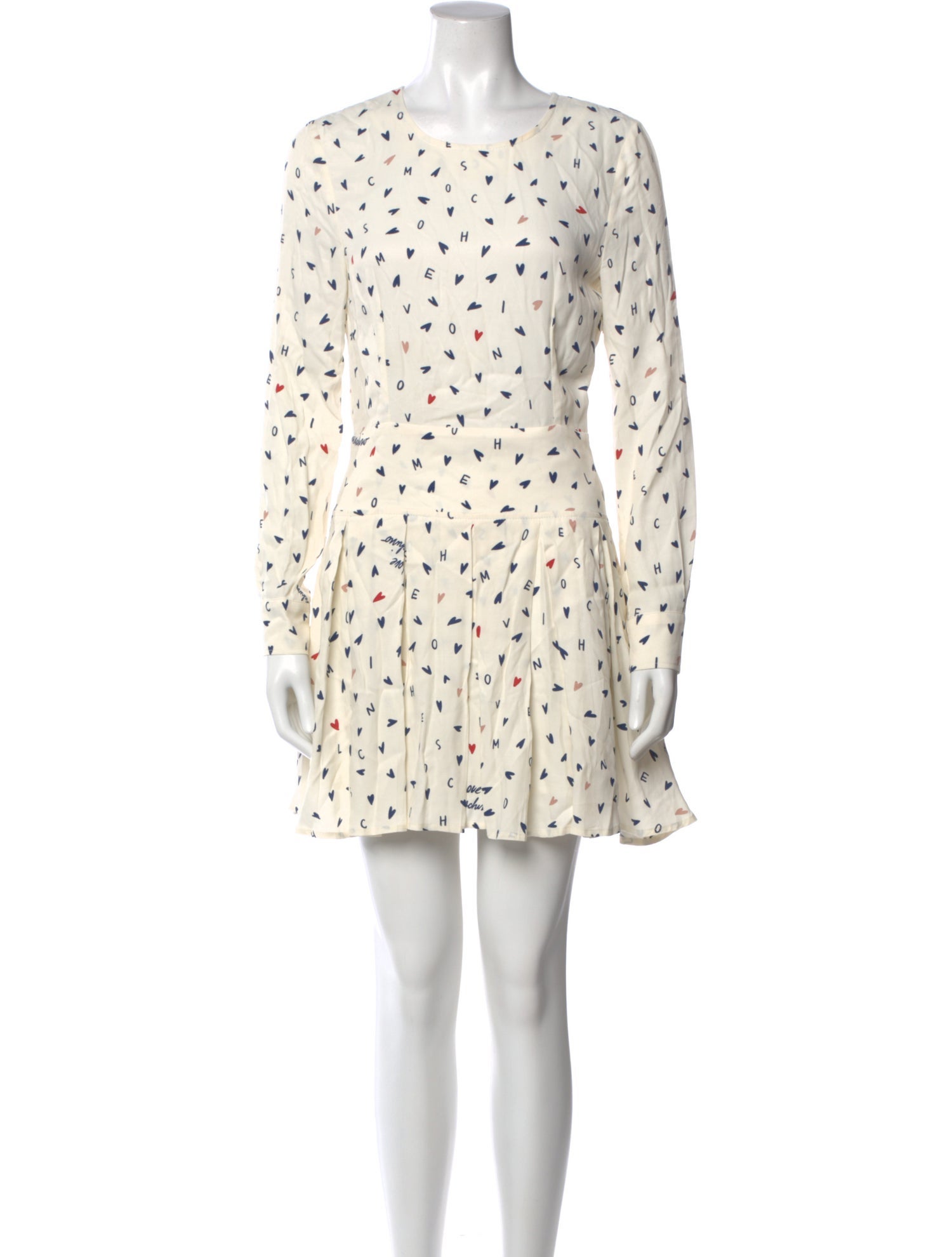 Love Moschino Printed Mini Dress