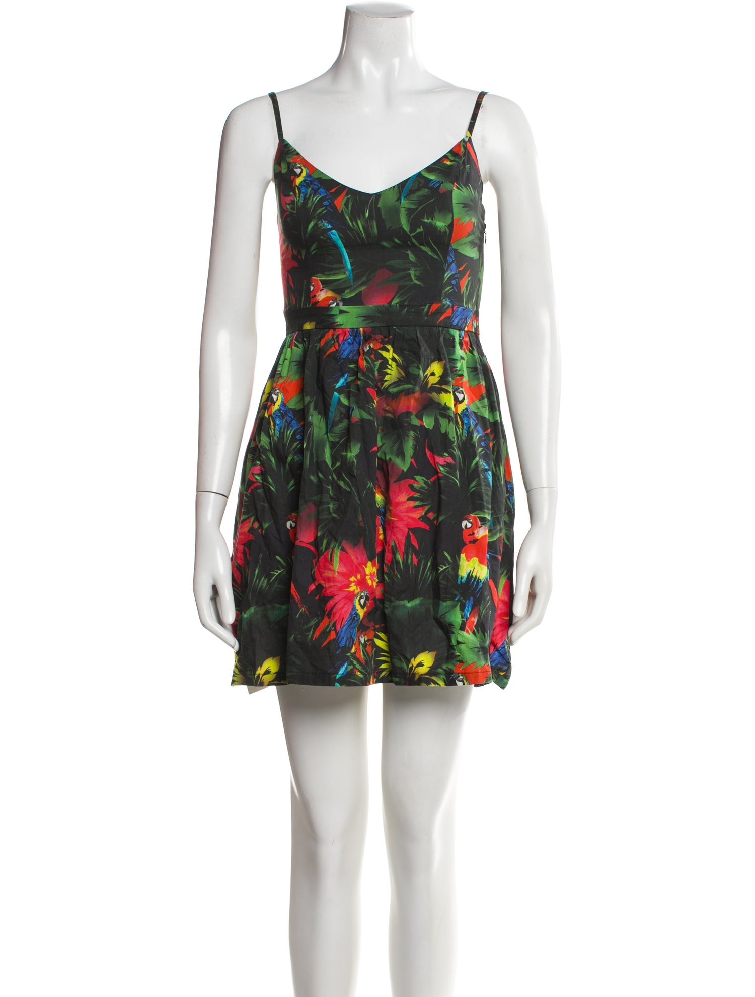 Love Moschino Floral Print Mini Dress