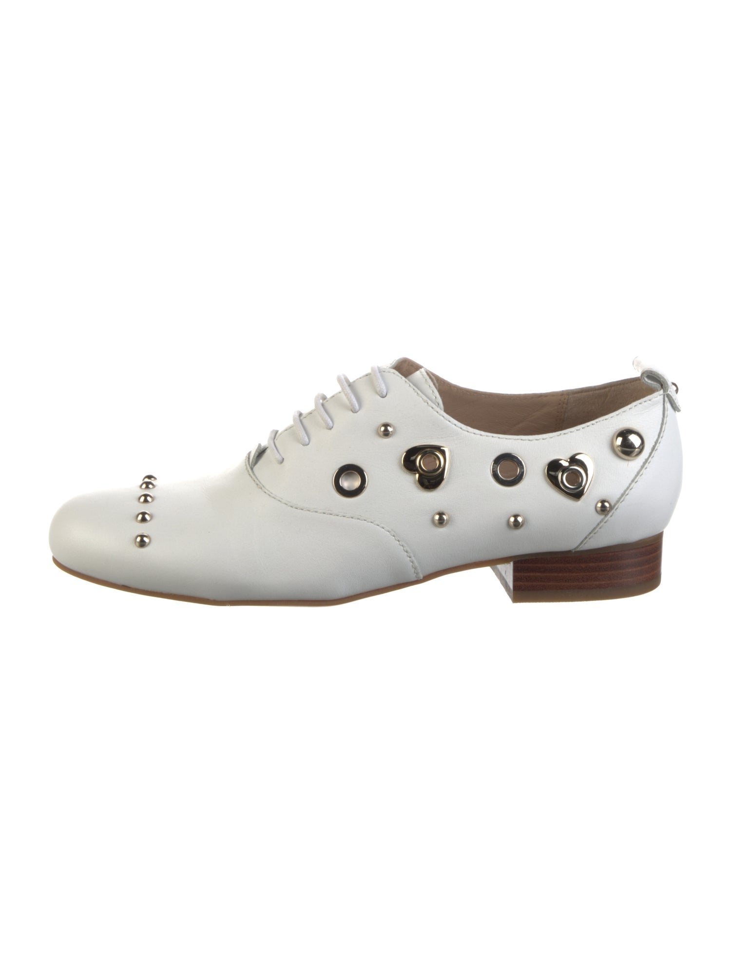 Love Moschino Leather Oxfords