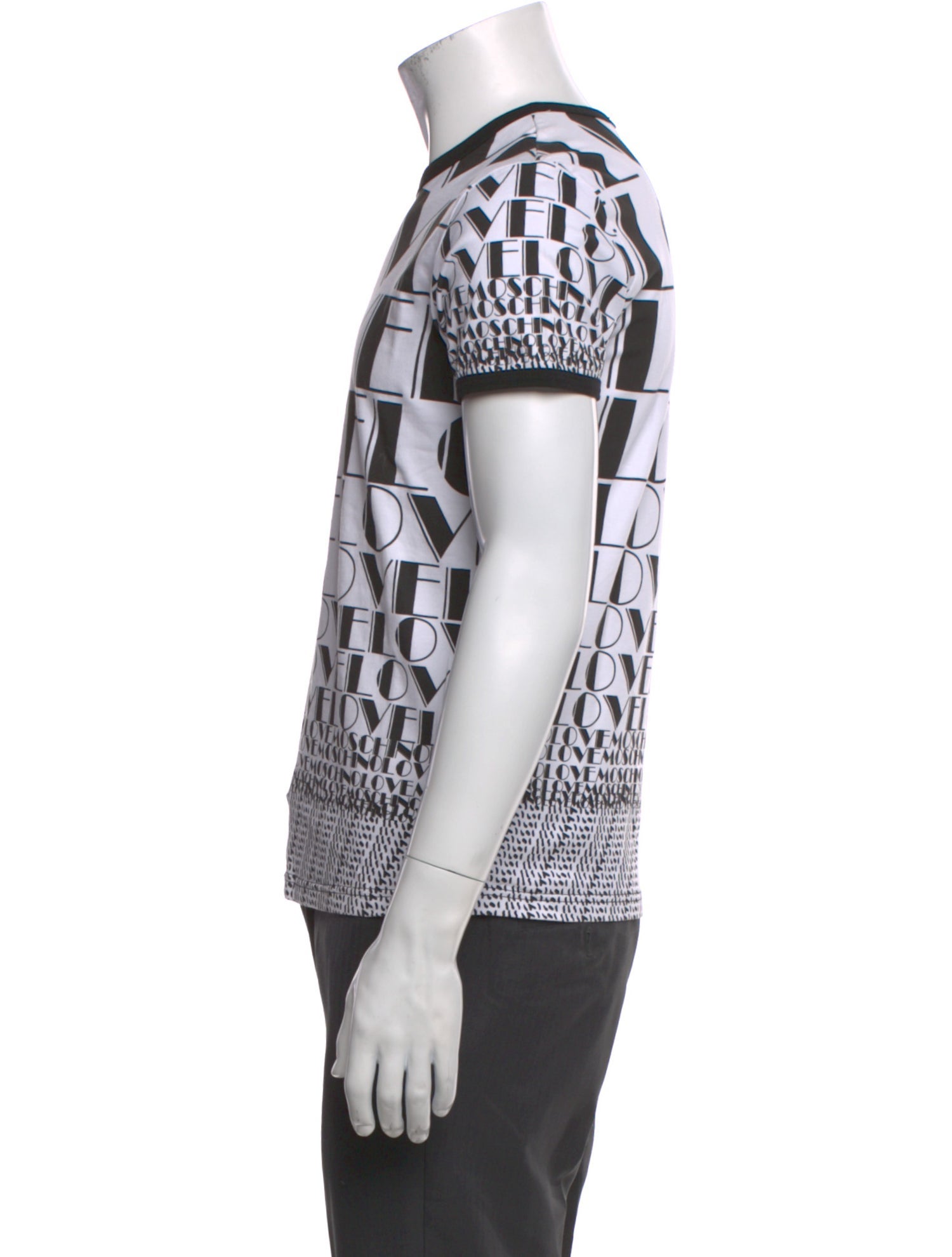 Love Moschino Printed Crew Neck T-Shirt