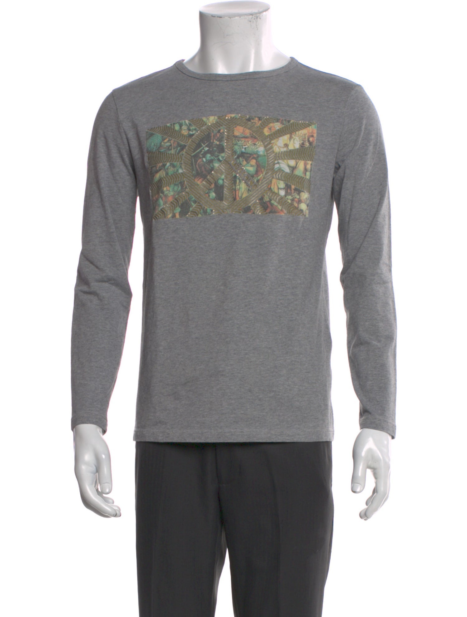 Love Moschino Graphic Print Crew Neck T-Shirt