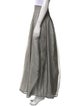 Les Habitudes Silk Long Skirt