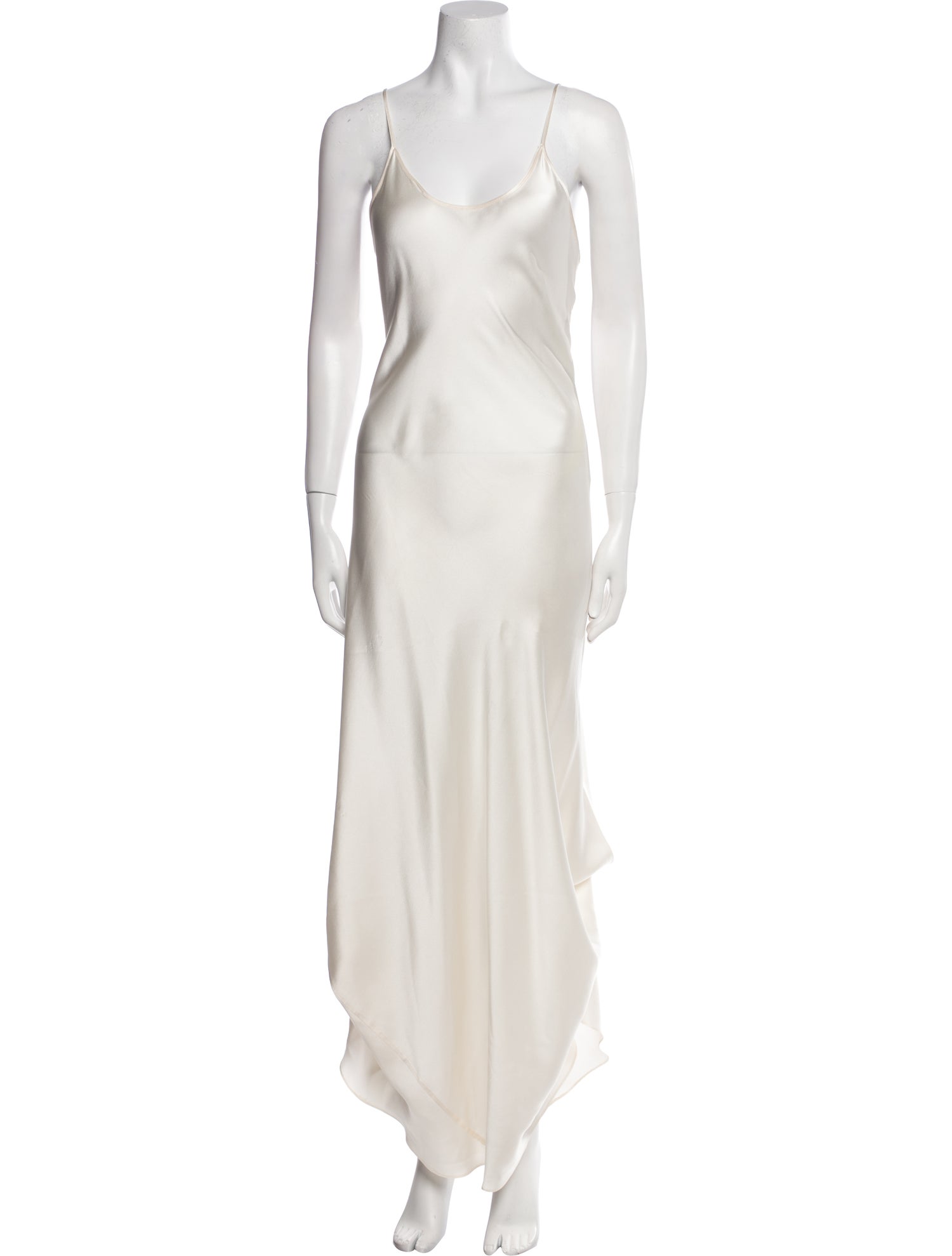 Les Habitudes Silk Long Dress