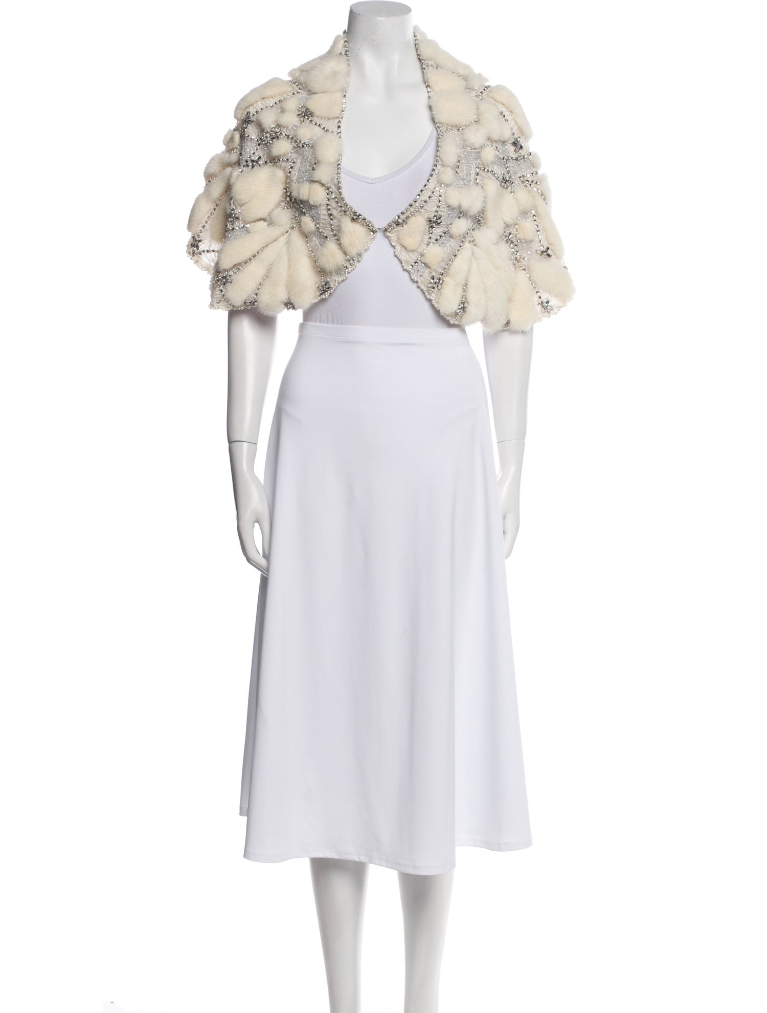 Les Habitudes Satin Shawl