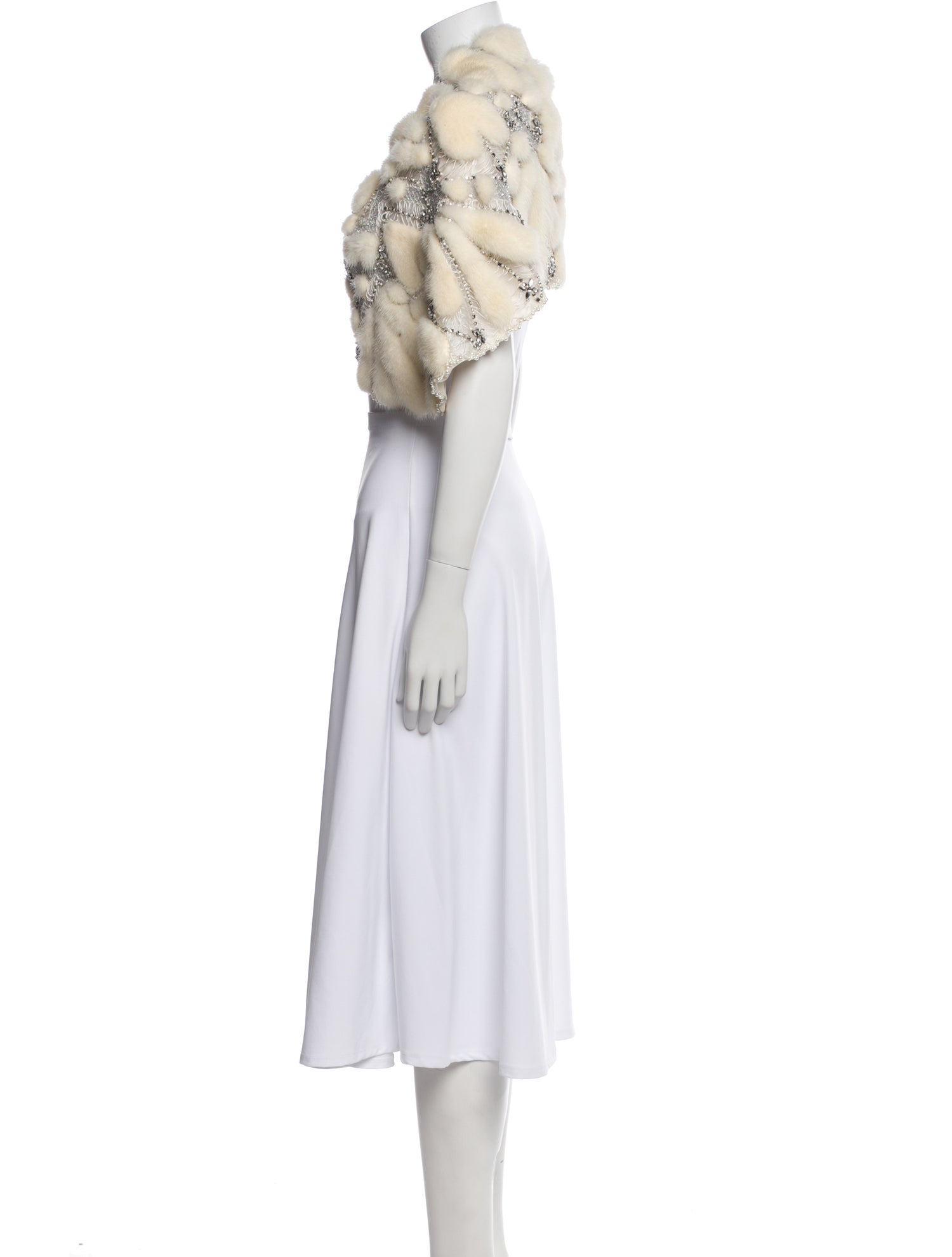 Les Habitudes Satin Shawl