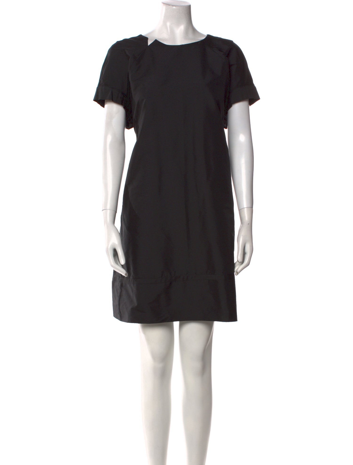 Lilith Bateau Neckline Mini Dress