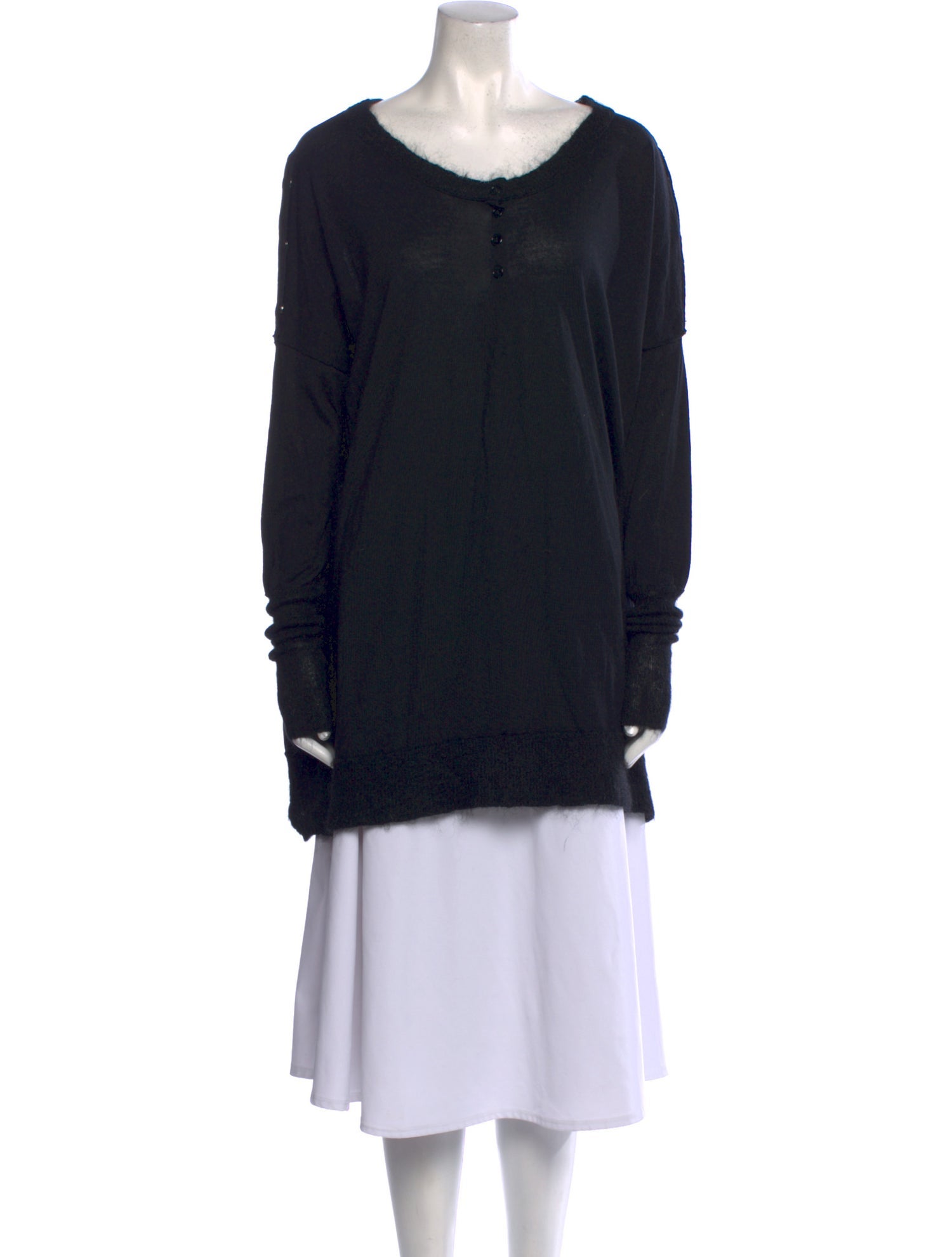 Lilith Wool Scoop Neck Sweater