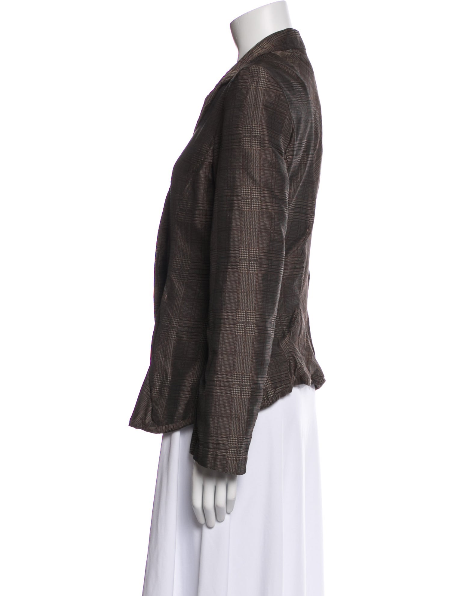 Lilith Plaid Print Blazer w/ Tags