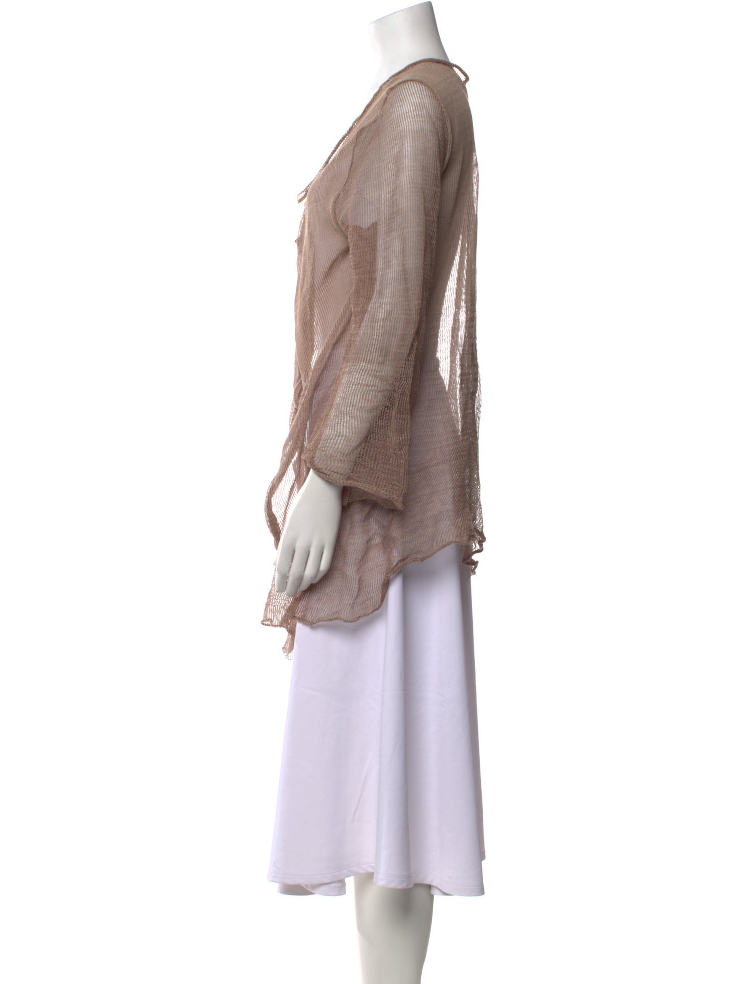 Lilith Linen V-Neck Sweater