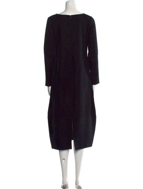 Lilith Bateau Neckline Midi Length Dress