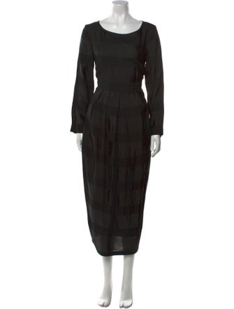 Lilith Scoop Neck Long Dress