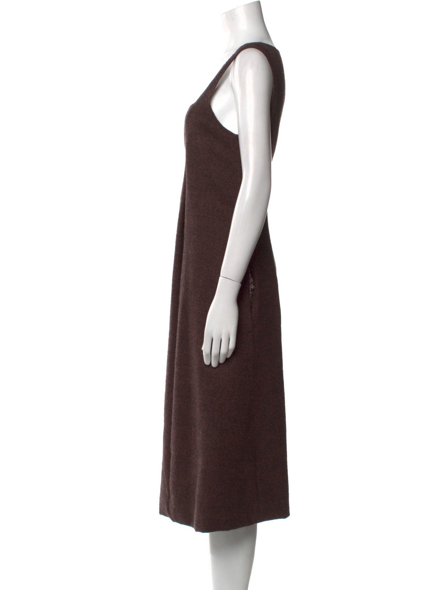 Lilith Wool Midi Length Dress