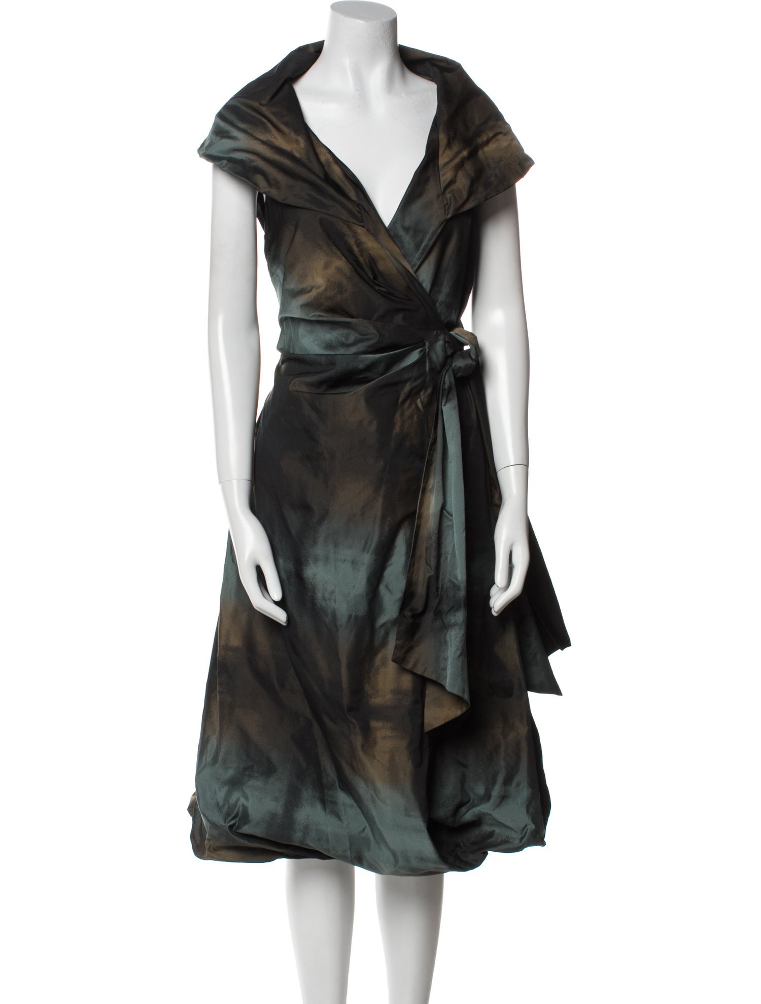 Lilith Printed Midi Length Dress