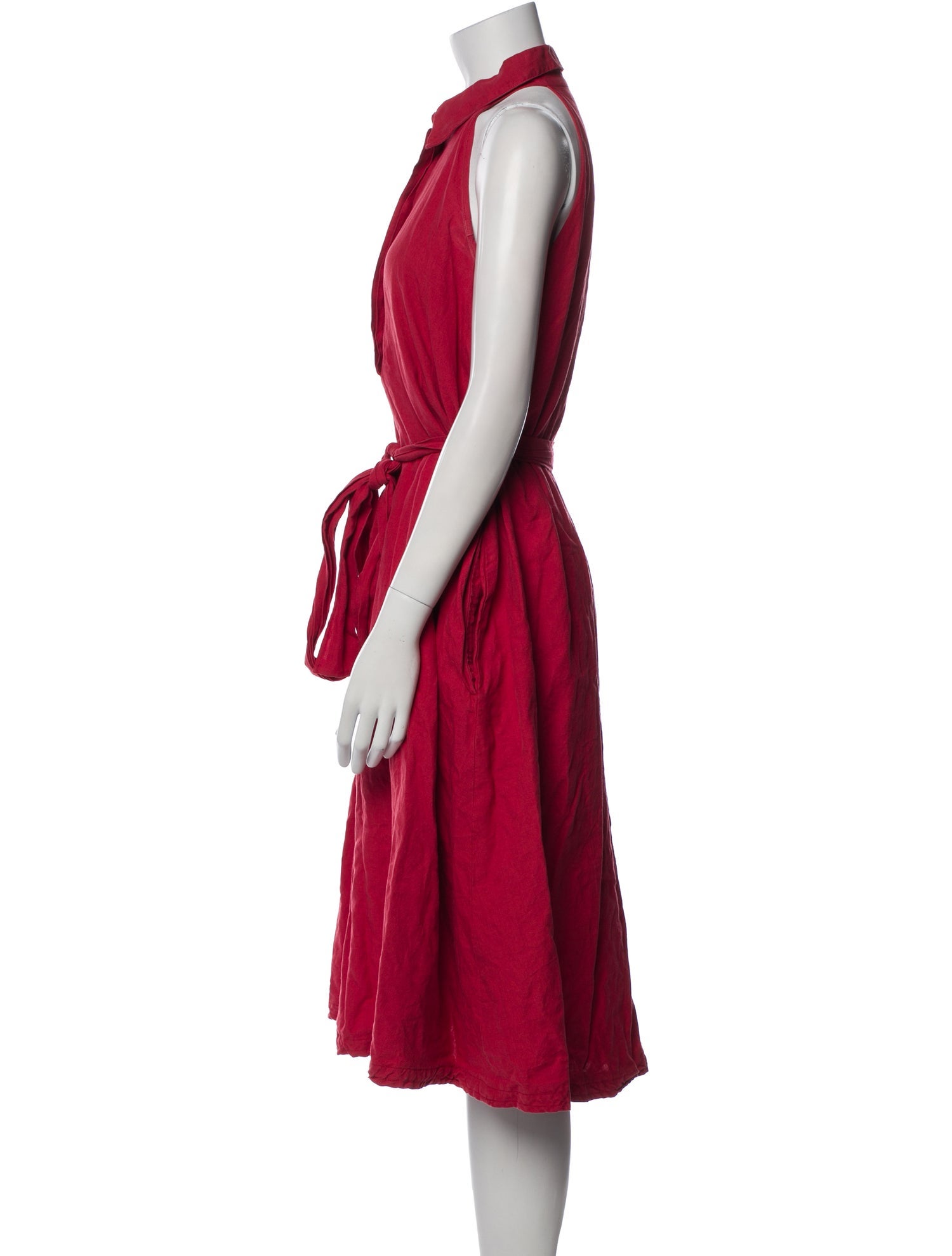 Lilith Linen Midi Length Dress