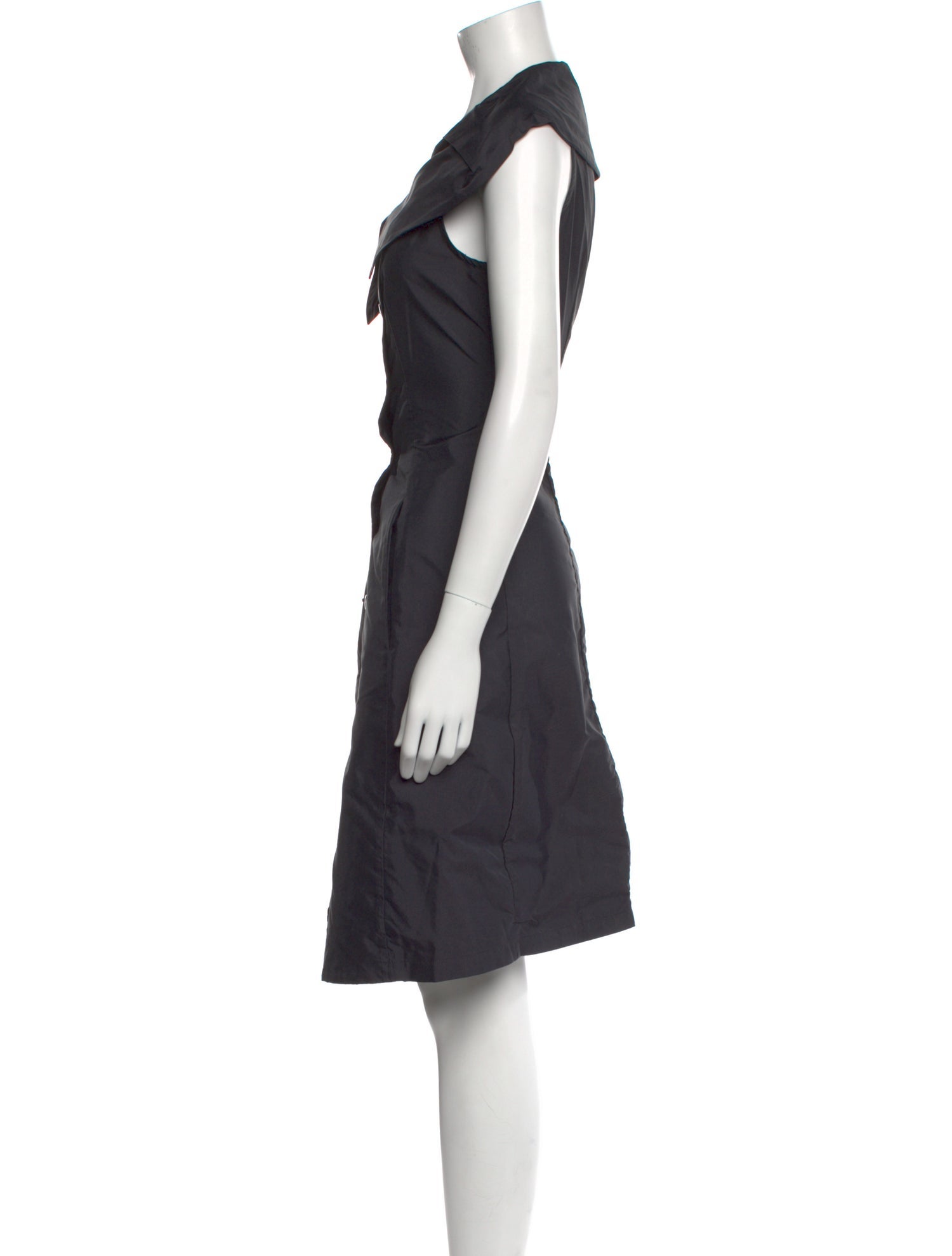 Lilith Scoop Neck Midi Length Dress