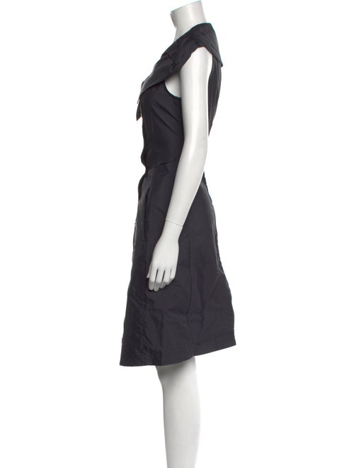 Lilith Scoop Neck Midi Length Dress