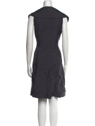 Lilith Scoop Neck Midi Length Dress