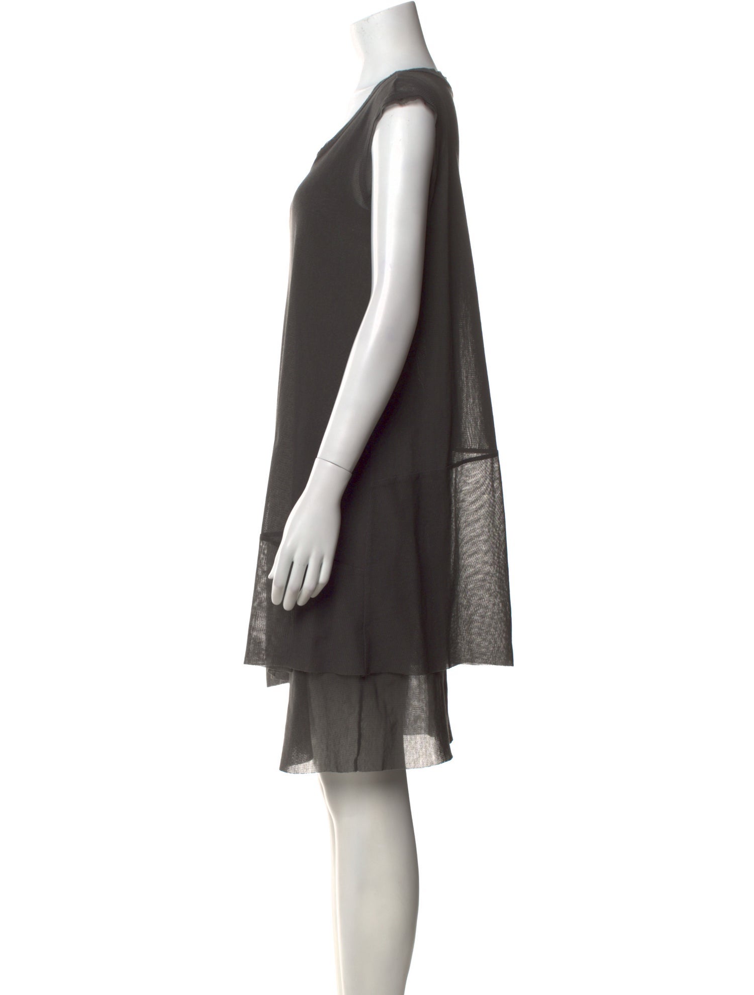 Lilith Scoop Neck Knee-Length Dress