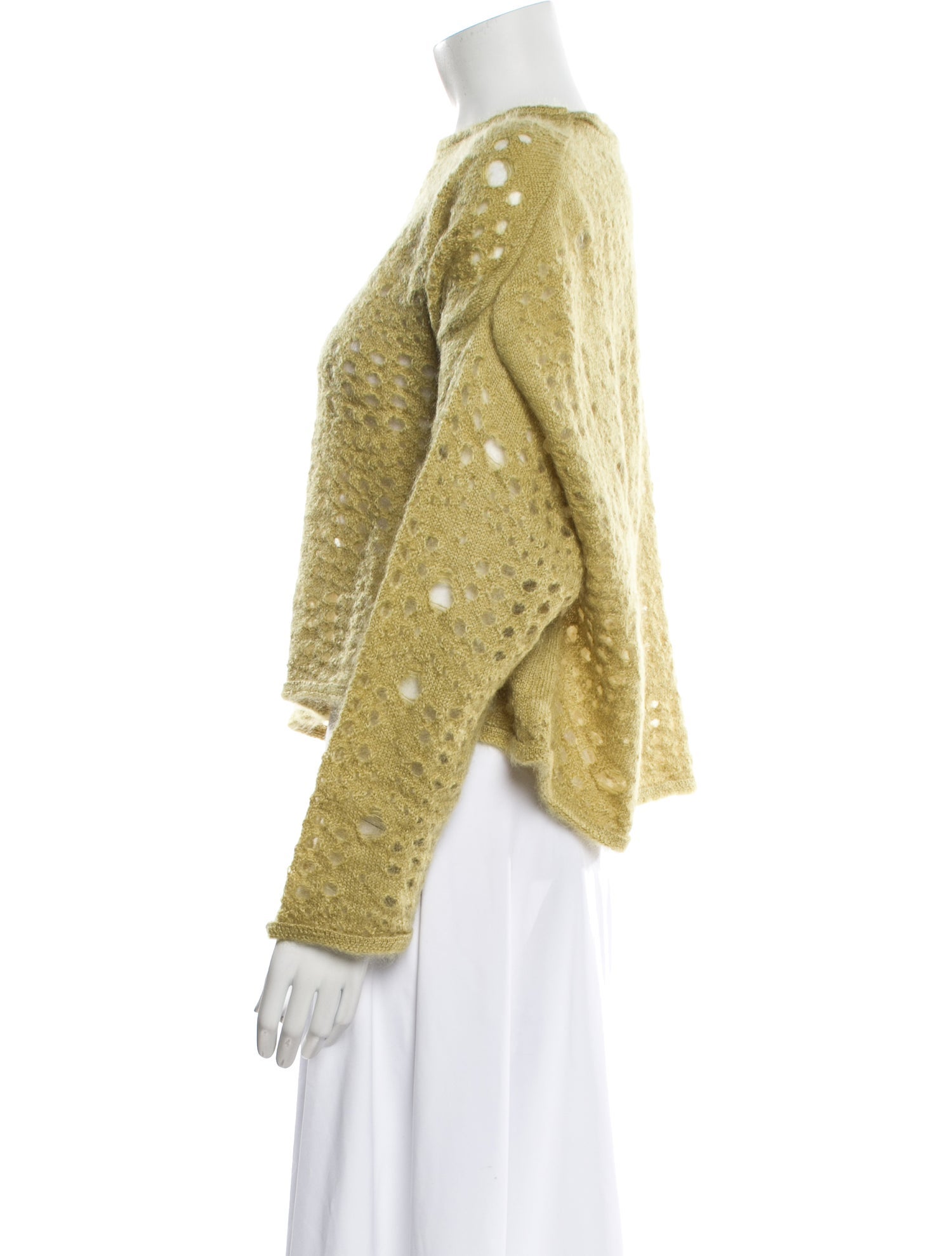 Lilith Mohair Bateau Neckline Sweater w/ Tags