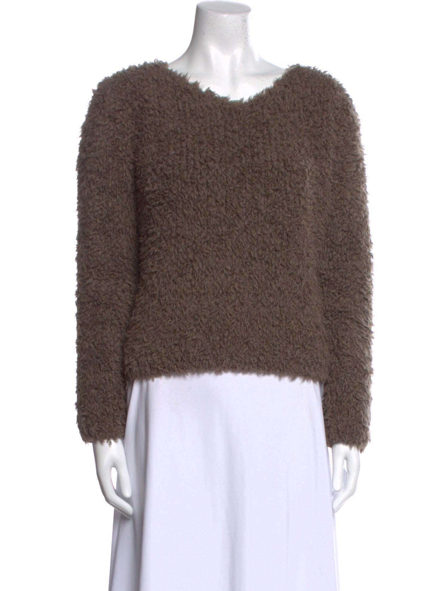 Lilith Merino Wool Scoop Neck Sweater
