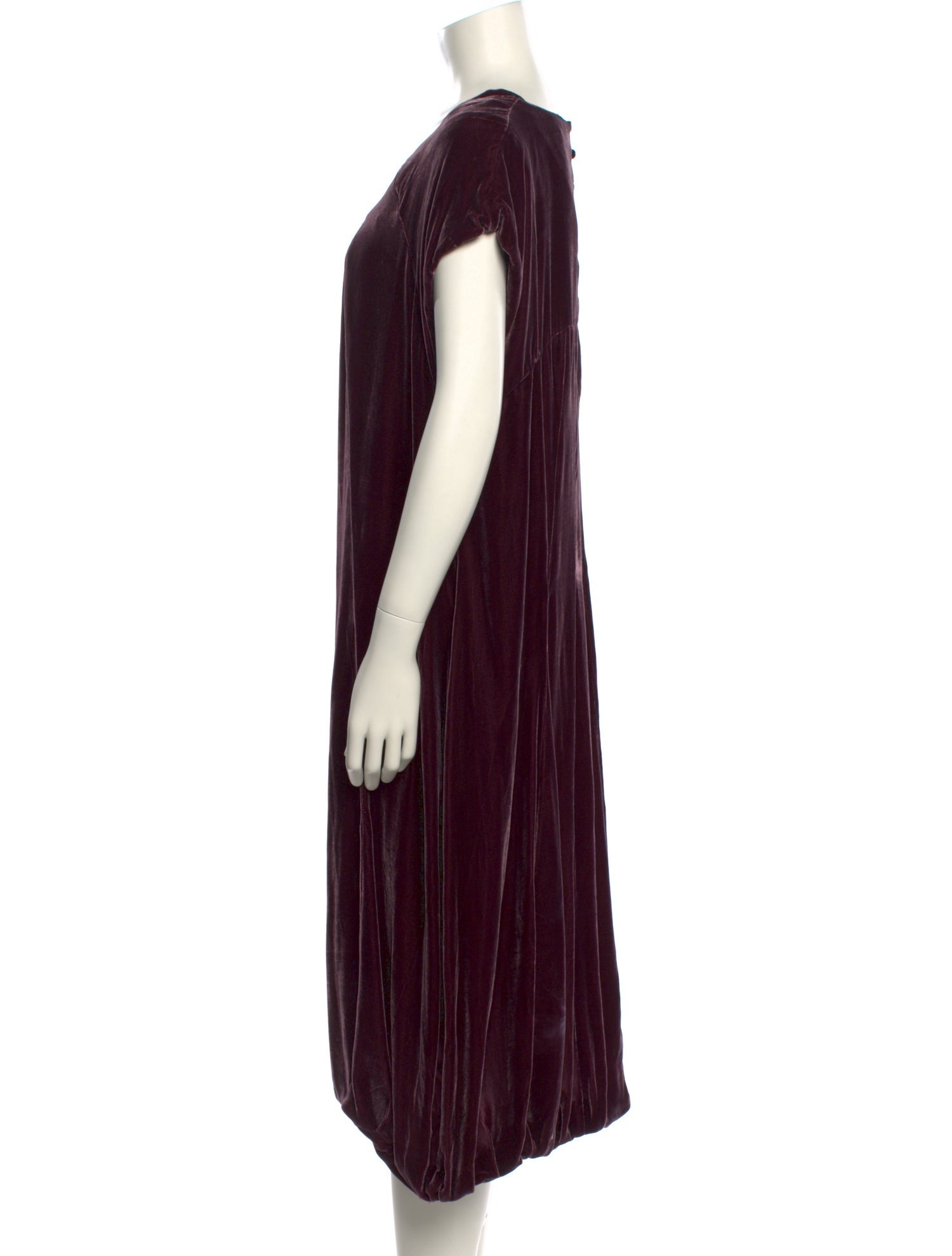 Lilith Velvet Midi Length Dress