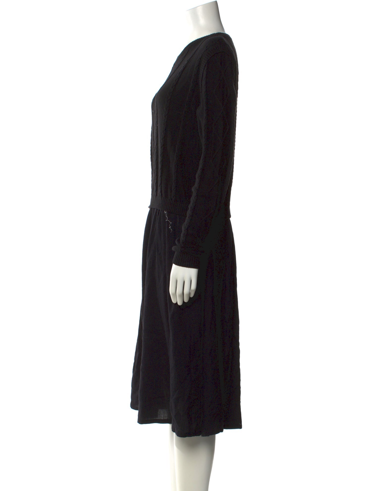 Lilith V-Neck Midi Length Dress