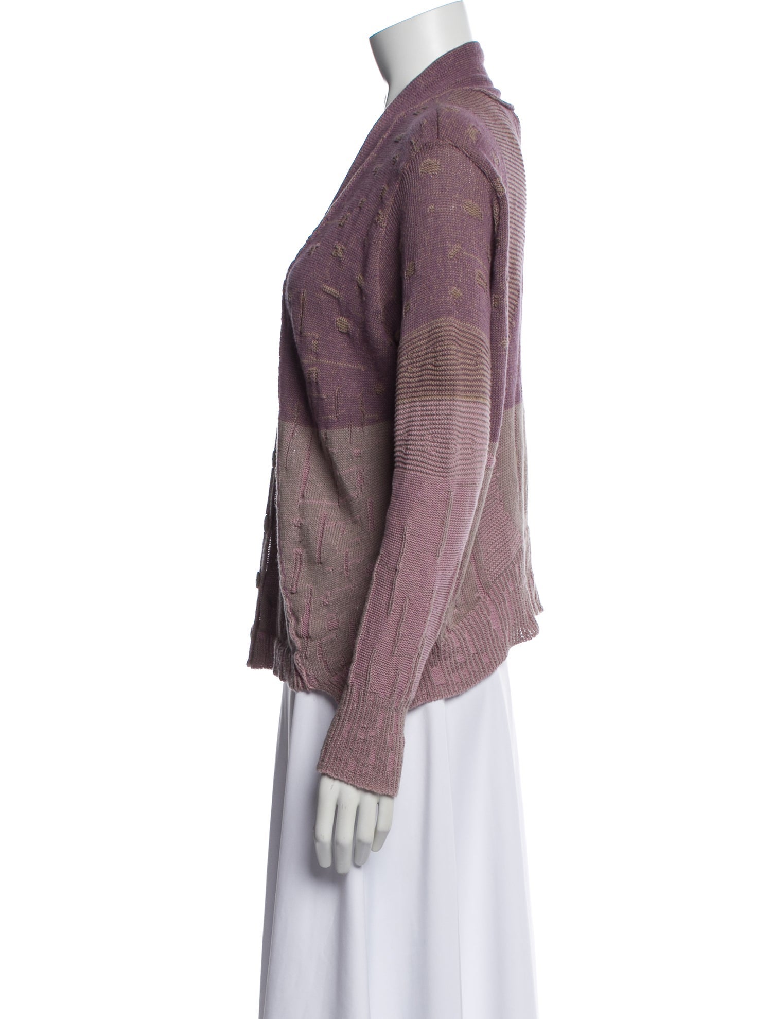 Lilith Vintage Colorblock Pattern Sweater