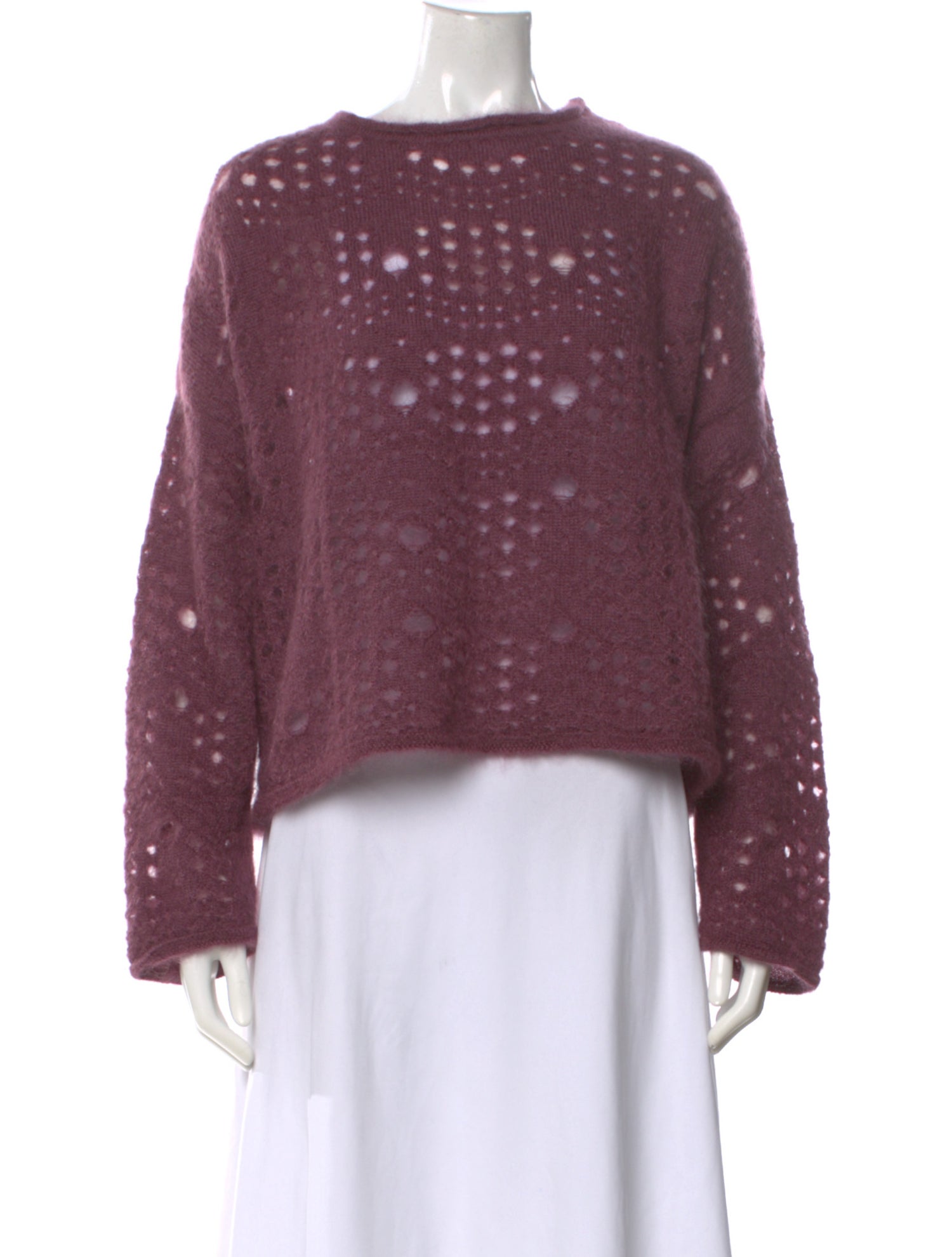 Lilith Mohair Bateau Neckline Sweater w/ Tags