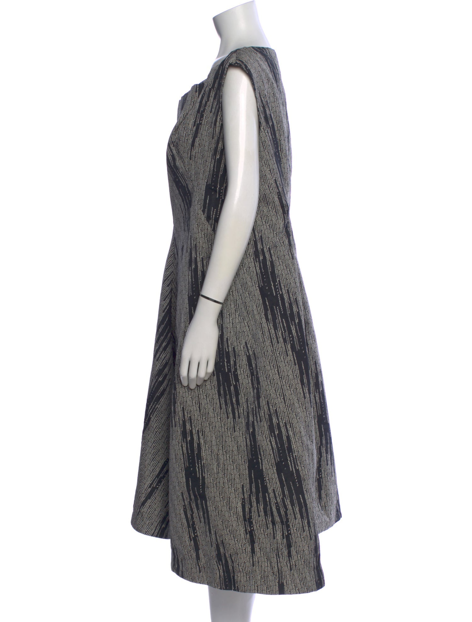 Lilith Printed Midi Length Dress