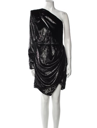 Les Hommes Femme One-Shoulder Mini Dress