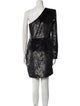 Les Hommes Femme One-Shoulder Mini Dress