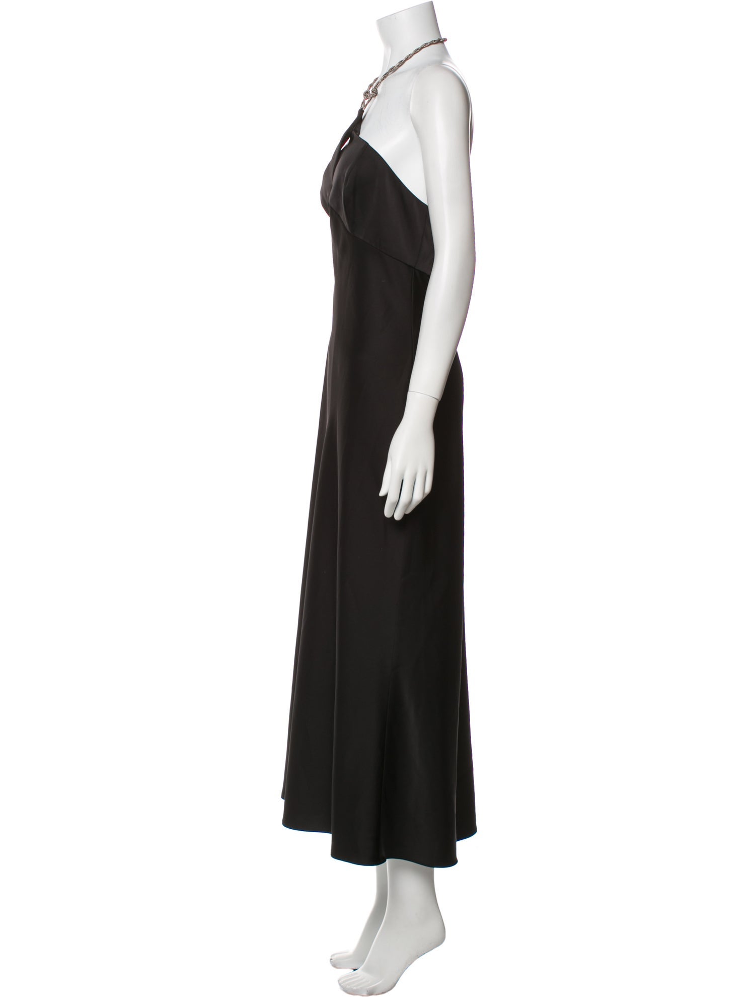 Liv Foster Halterneck Long Dress
