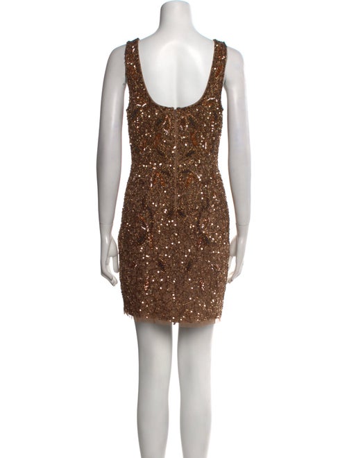 Liv Foster V-Neck Mini Dress