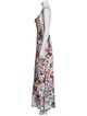Liv Foster Floral Print Long Dress