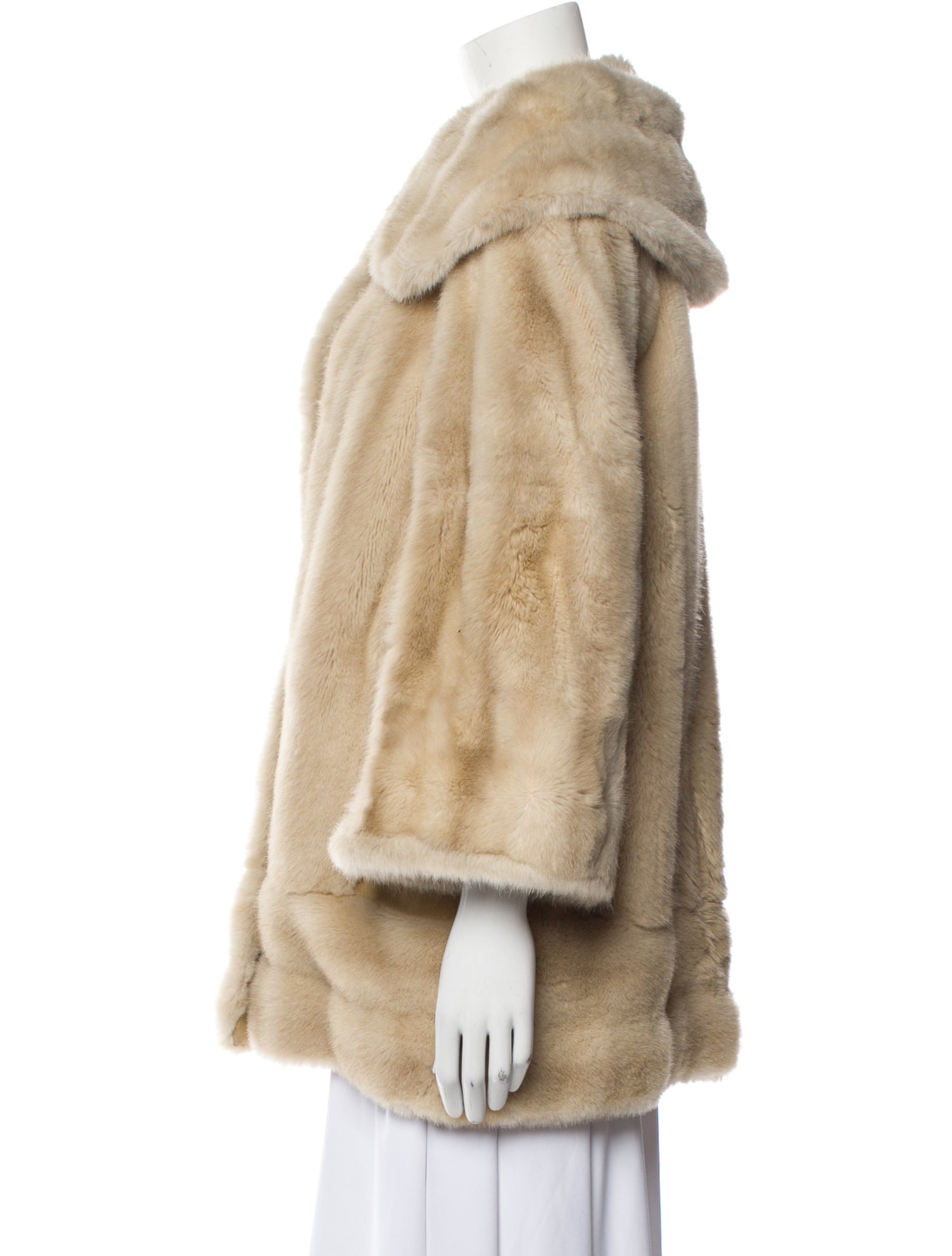 Lilli Ann Faux Fur Jacket