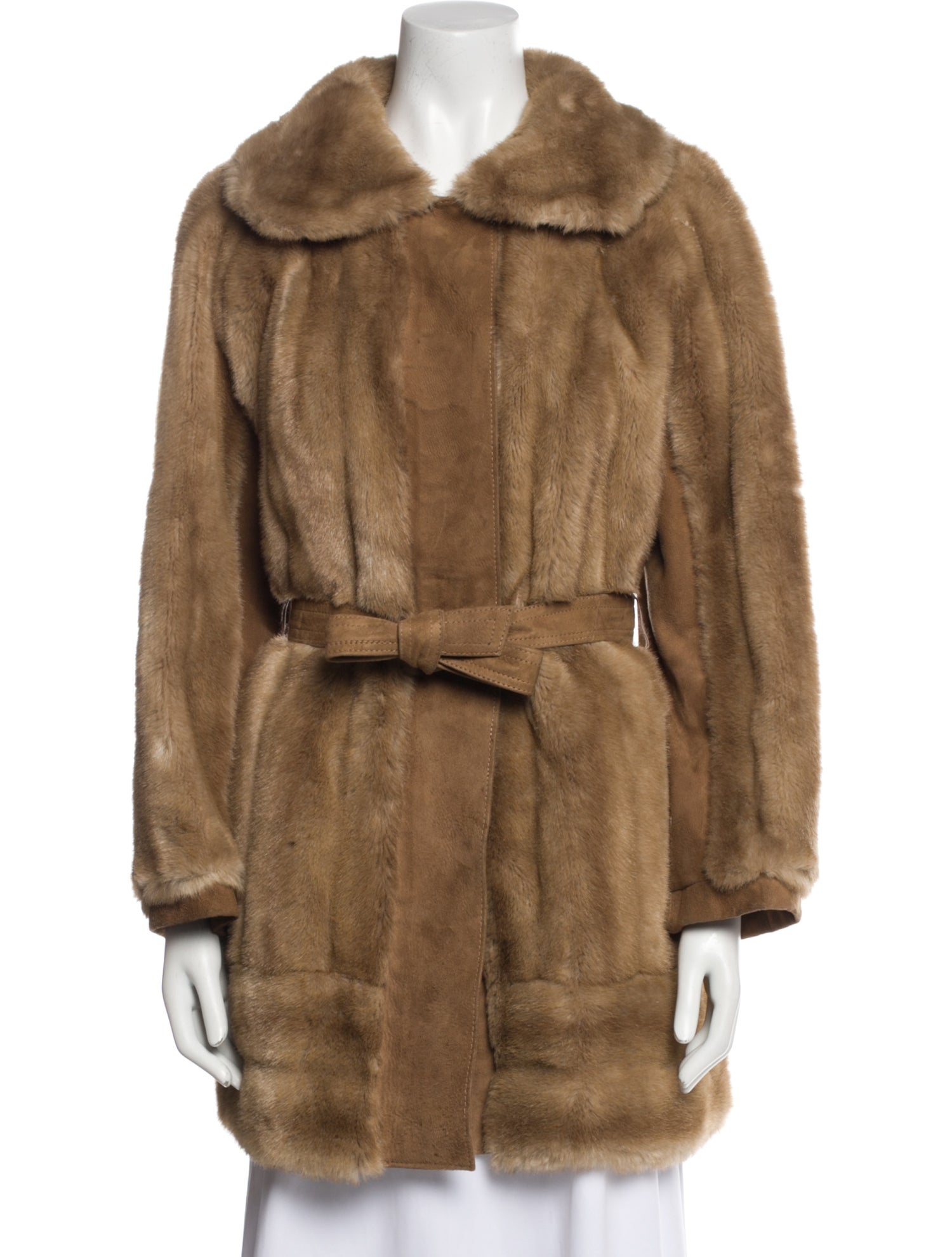 Lilli Ann Mink Faux Fur Coat