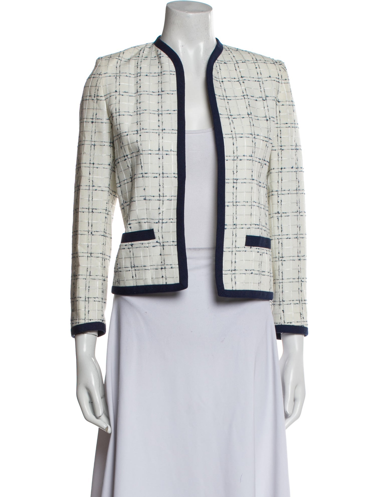 Lilli Ann Tweed Pattern Evening Jacket