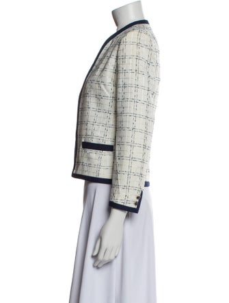 Lilli Ann Tweed Pattern Evening Jacket